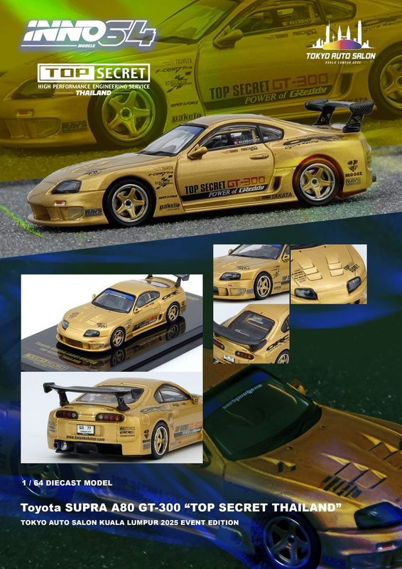 2025 INNO64 “TOP SECRET Thailand” Tokyo Auto Salon TASKL Event Edition - Image 3
