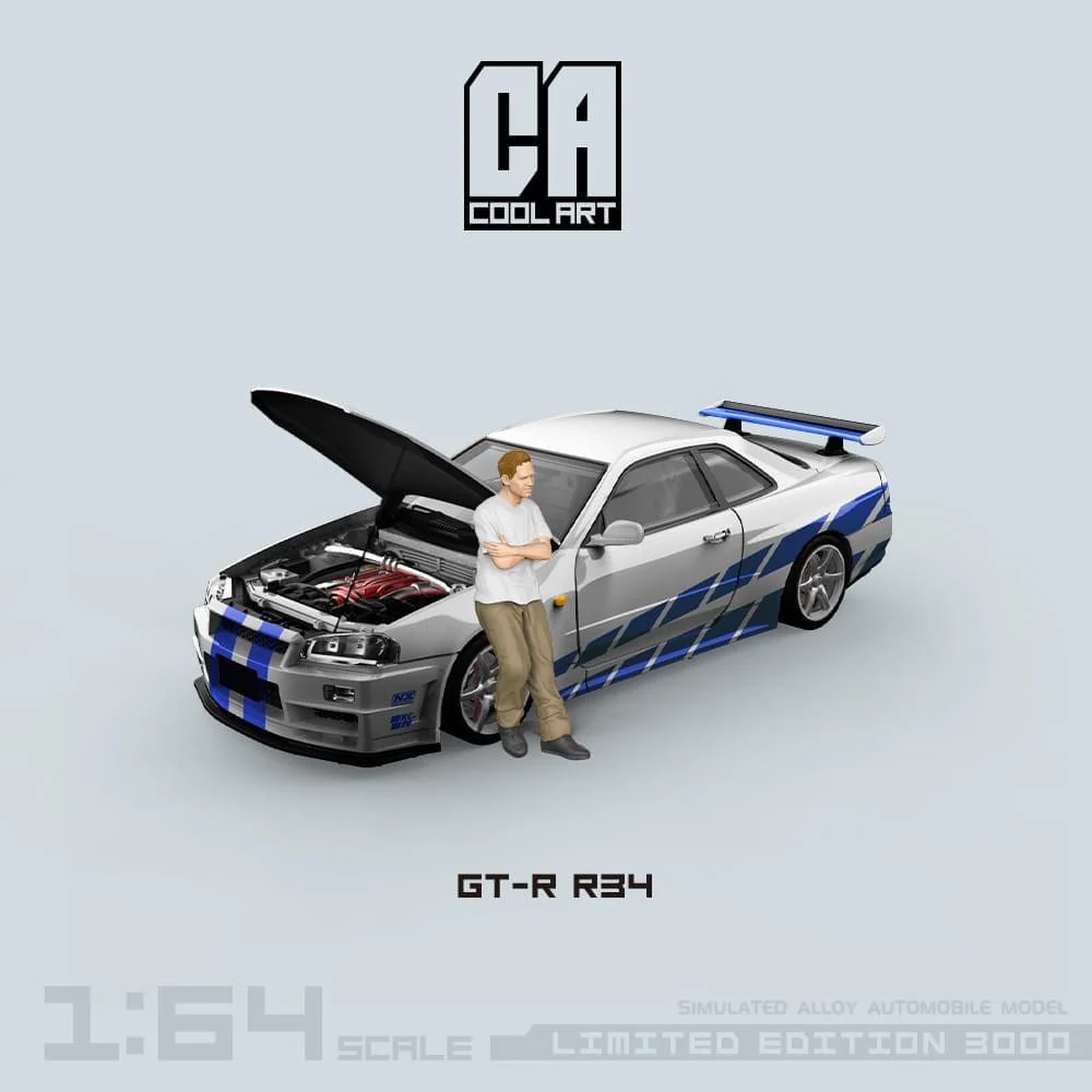 COOL ART 1:64 Nissan Skyline GT-R R34 - Fast & Furious - Image 2