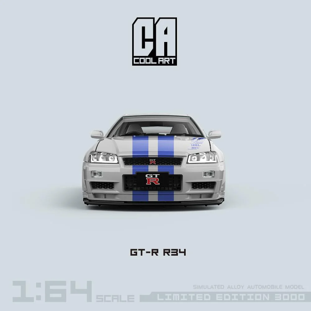 COOL ART 1:64 Nissan Skyline GT-R R34 - Fast & Furious - Image 4