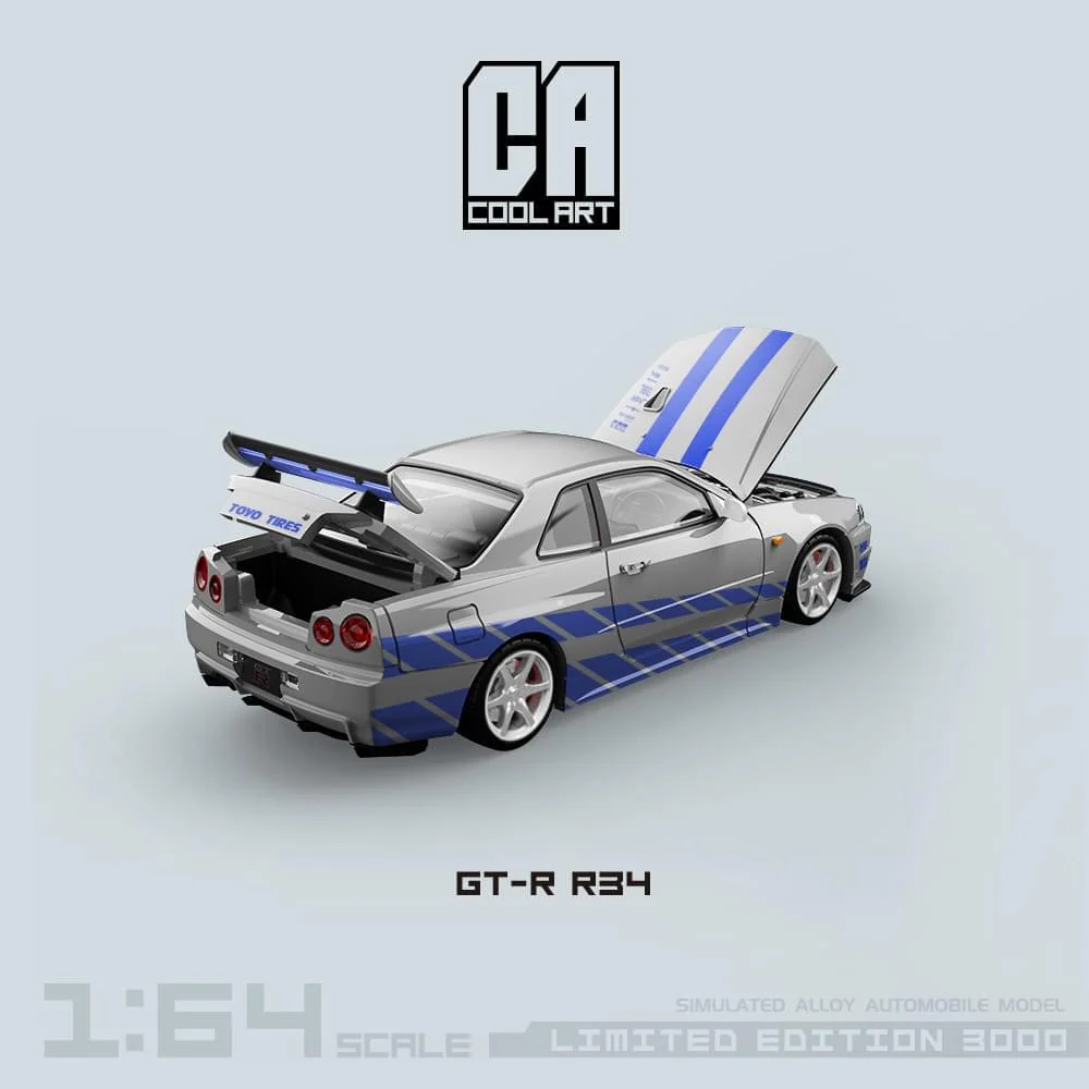 COOL ART 1:64 Nissan Skyline GT-R R34 - Fast & Furious - Image 5