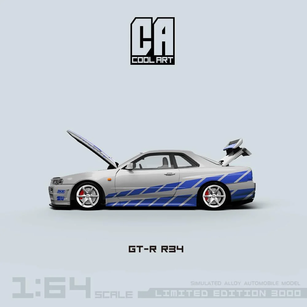 COOL ART 1:64 Nissan Skyline GT-R R34 - Fast & Furious - Image 6