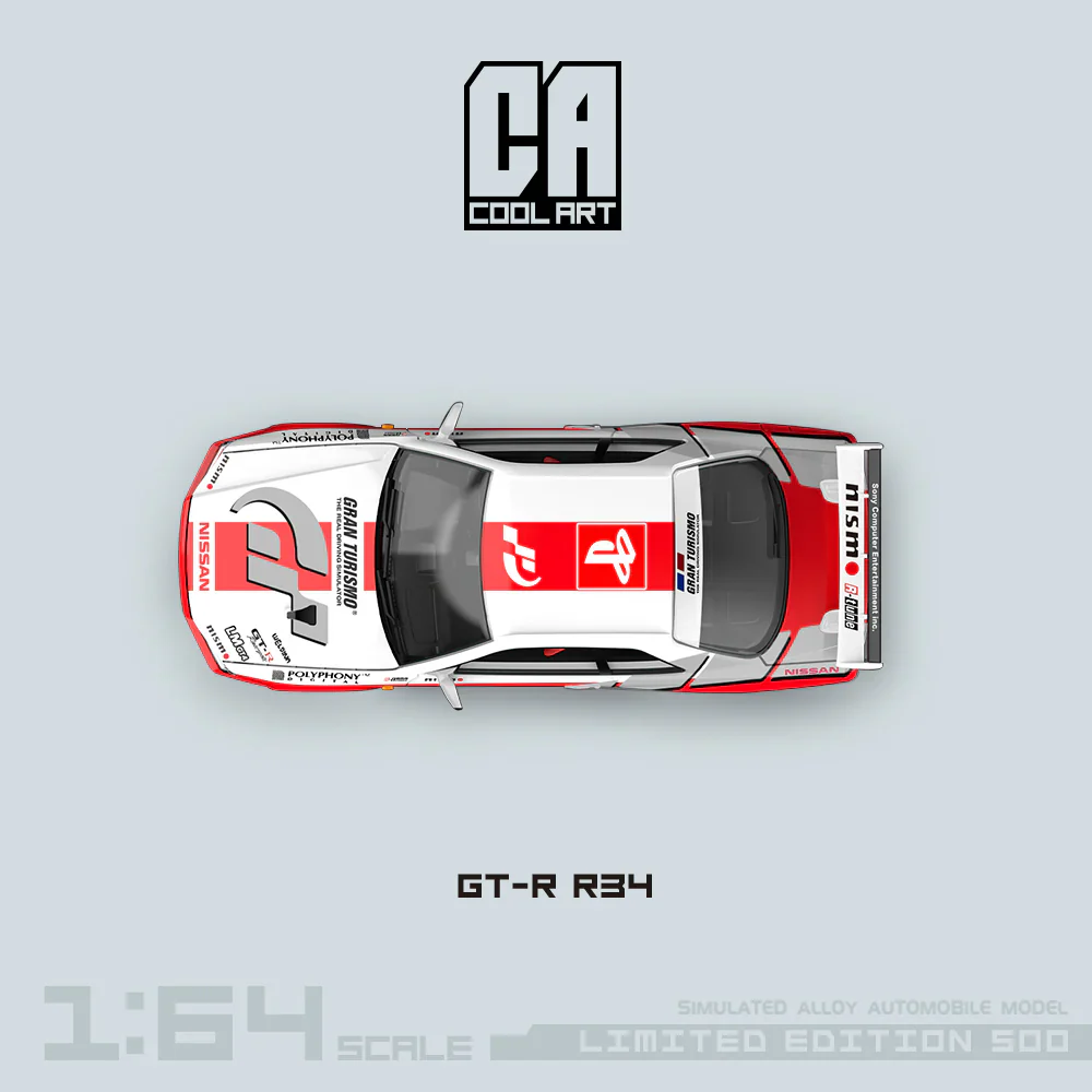 COOL ART 1:64 Nissan Skyline GT-R R34 - Gran Tourismo - Image 3