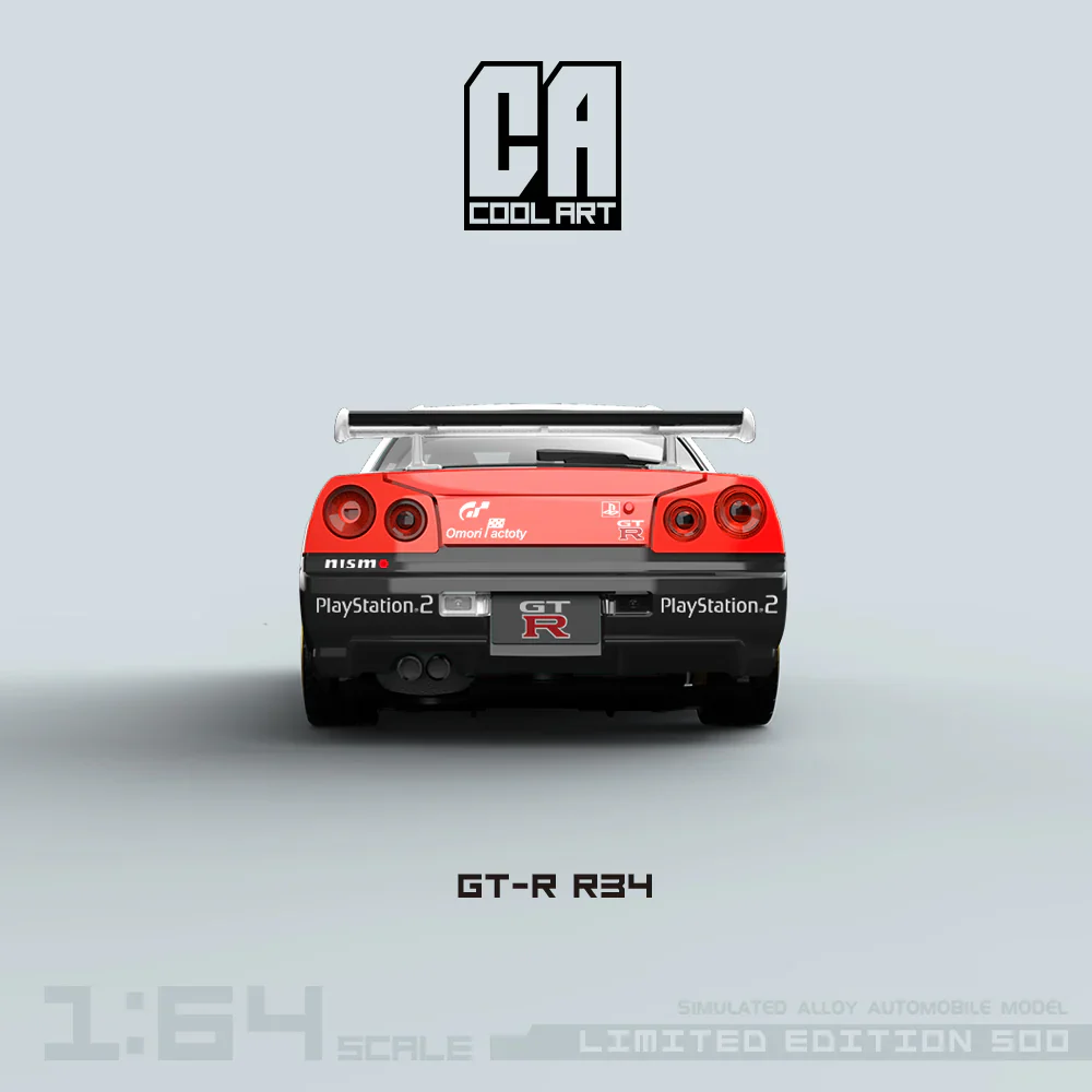 COOL ART 1:64 Nissan Skyline GT-R R34 - Gran Tourismo - Image 5