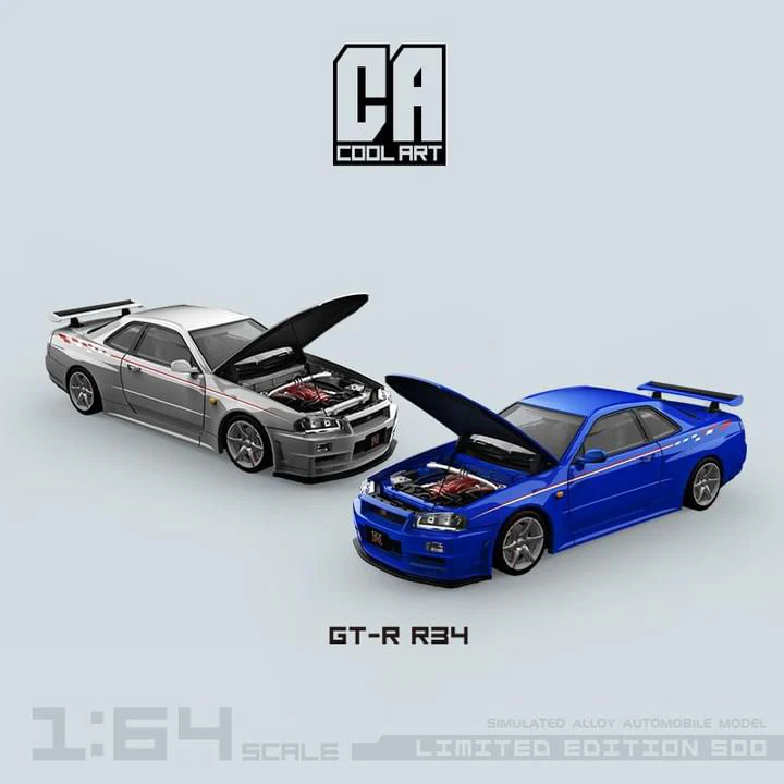 COOL ART 1:64 Nissan Skyline GT-R R34 - Nismo Inspired - Image 3