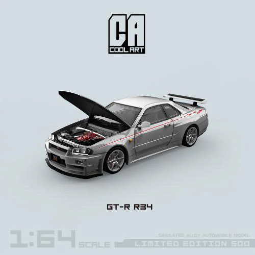 COOL ART 1:64 Nissan Skyline GT-R R34 - Nismo Inspired - Image 4