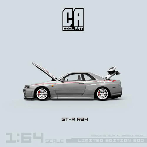 COOL ART 1:64 Nissan Skyline GT-R R34 - Nismo Inspired - Image 5