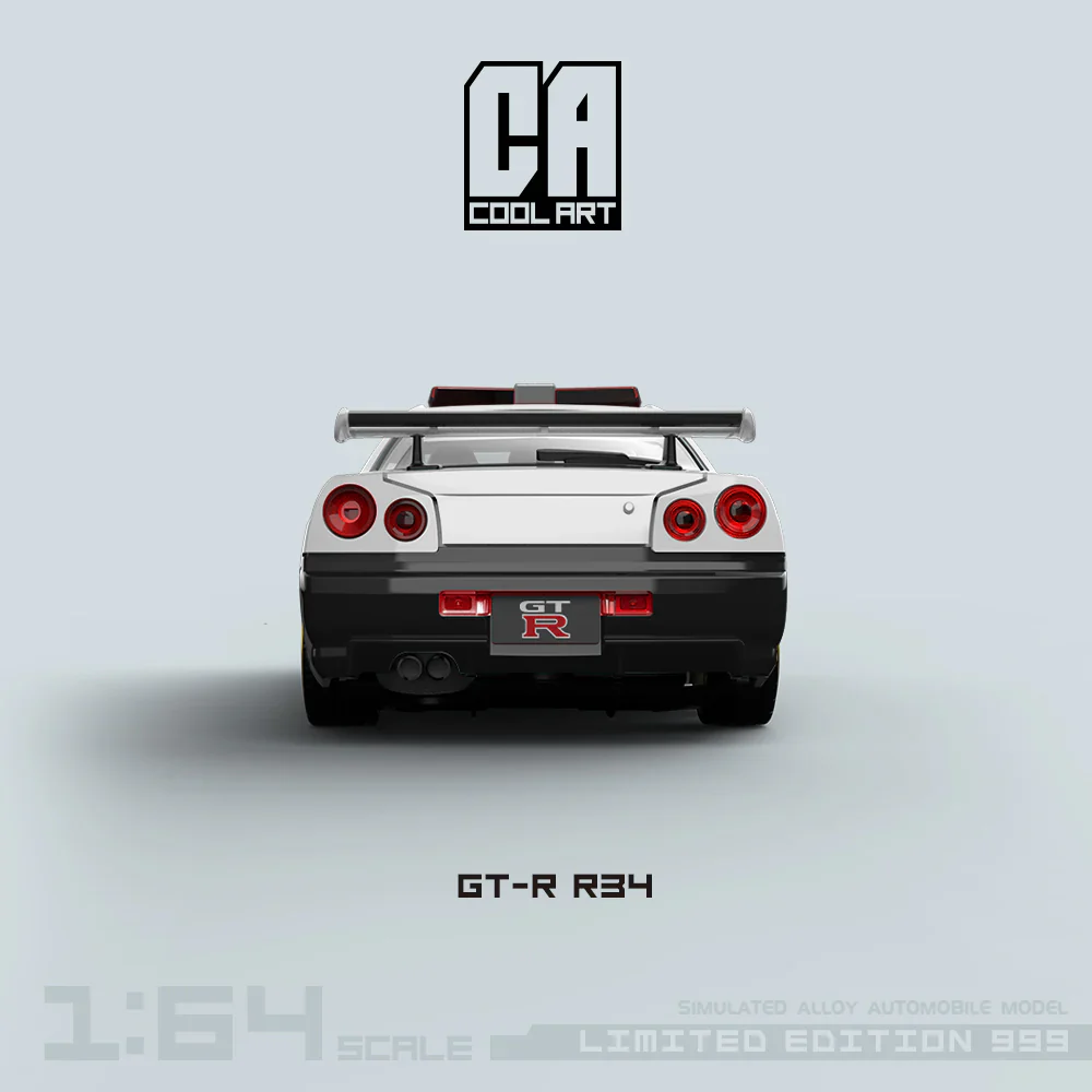 COOL ART 1:64 Nissan Skyline GT-R R34 - Police - Image 4