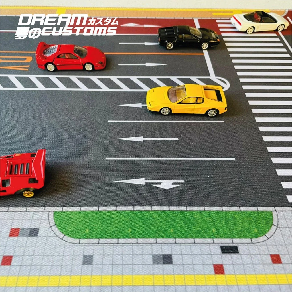 Dream Customs Japan Street XL Desktop Diorama Mat XL4 - Image 4