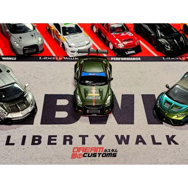 Dream Customs LBWK Liberty Walk Japan Showroom Desktop Diorama Mat S9 - Image 3