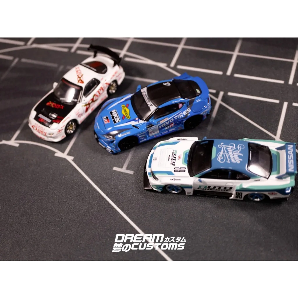 Dream Customs Odaiba Drift Park Desktop Diorama Mat XL13 - Image 4