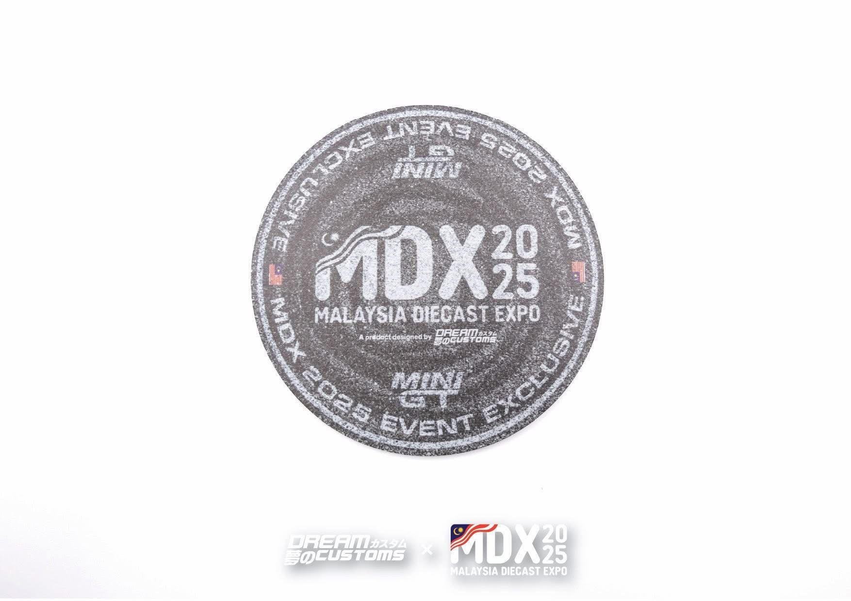 Dream Customs x MDX 2025 Event Exclusive Drift Zone Mat/ Coaster - Image 3