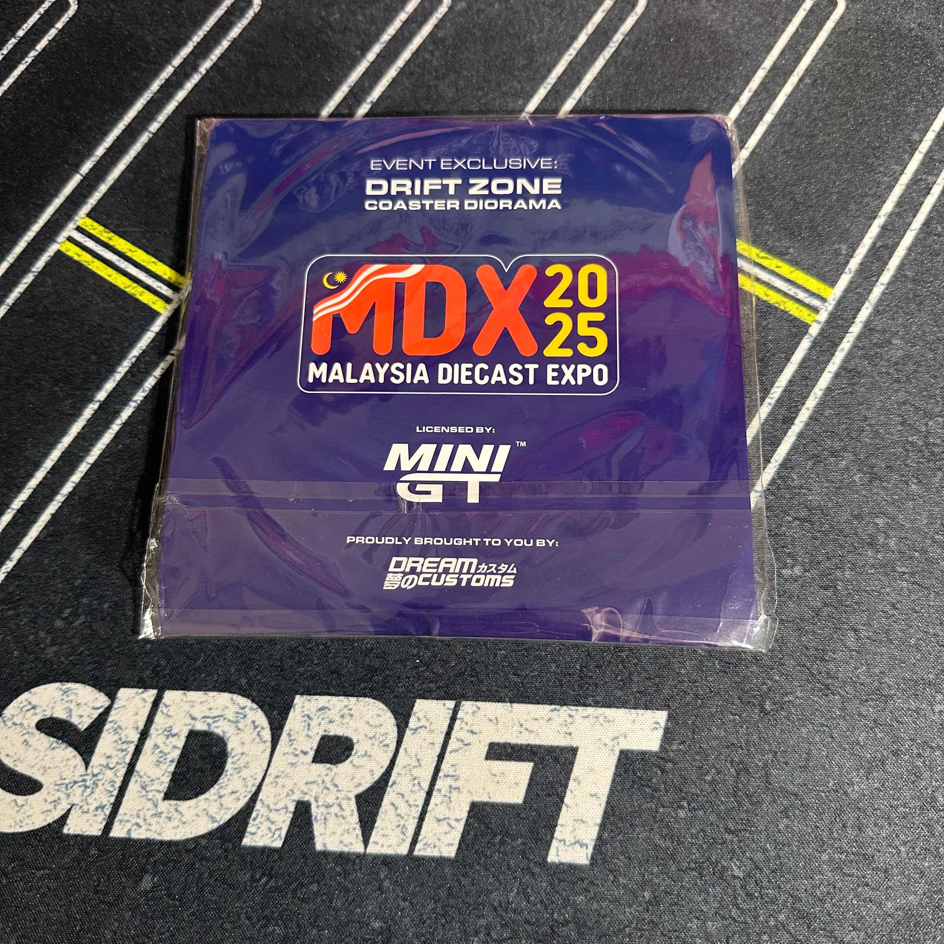 Dream Customs x MDX 2025 Event Exclusive Drift Zone Mat/ Coaster - Image 6