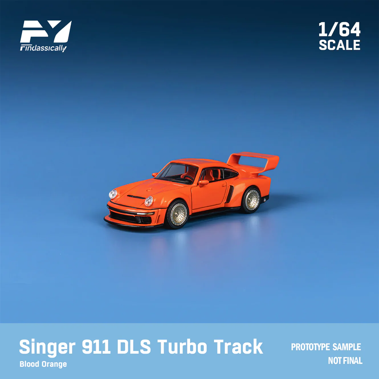 FinClassically 1:64 Singer 911 DLS Turbo (Road or Track) - Image 7