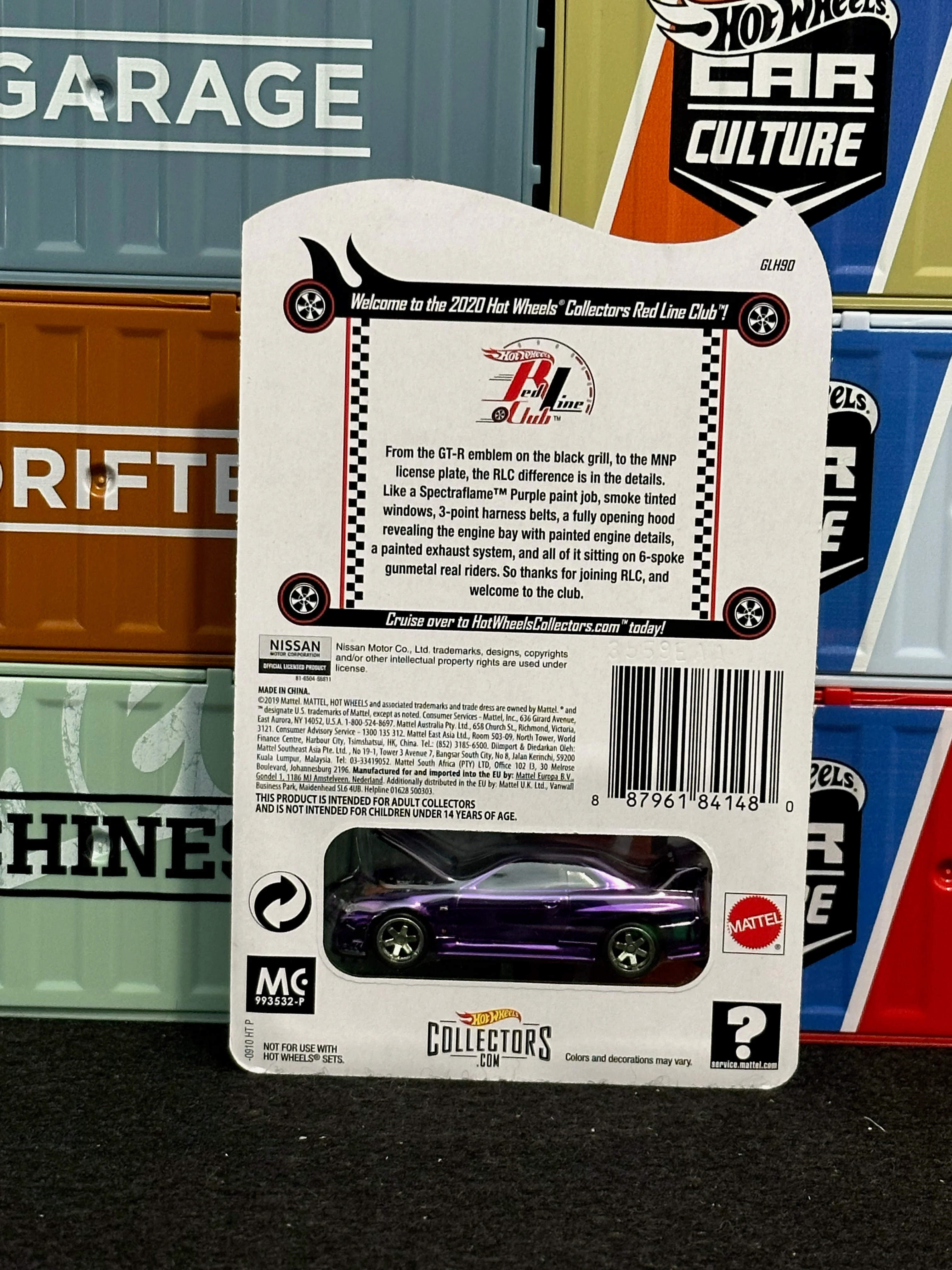 Hot Wheels 2020 RLC Collectors Nissan Skyline GT-R (BNR34) - Image 2