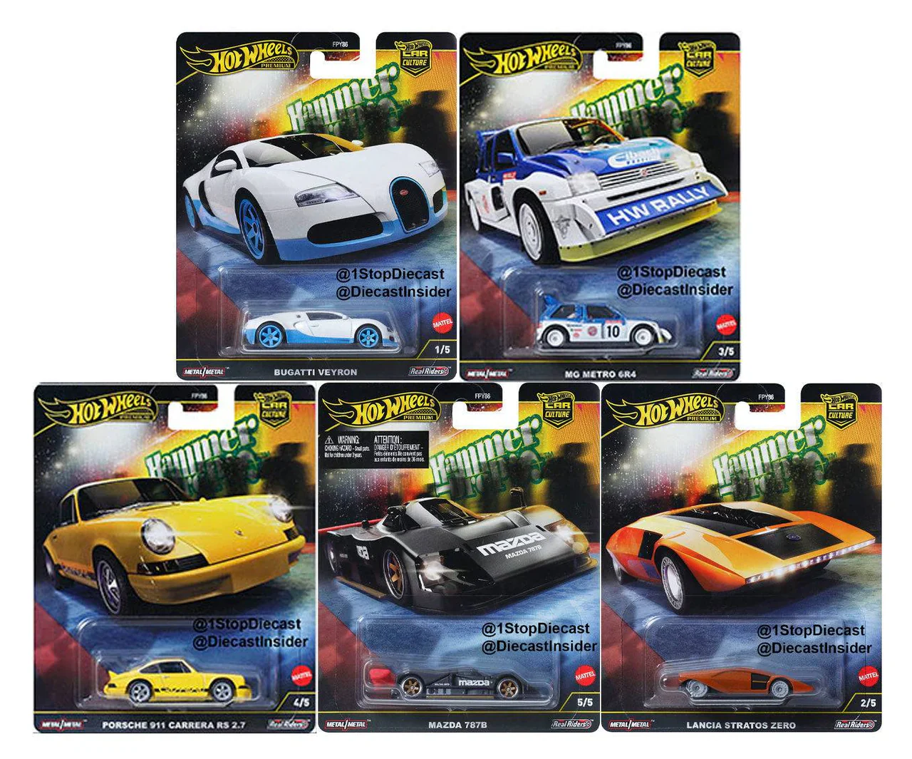 Hot Wheels 2024 Car Culture Hammer Drop - Image 2