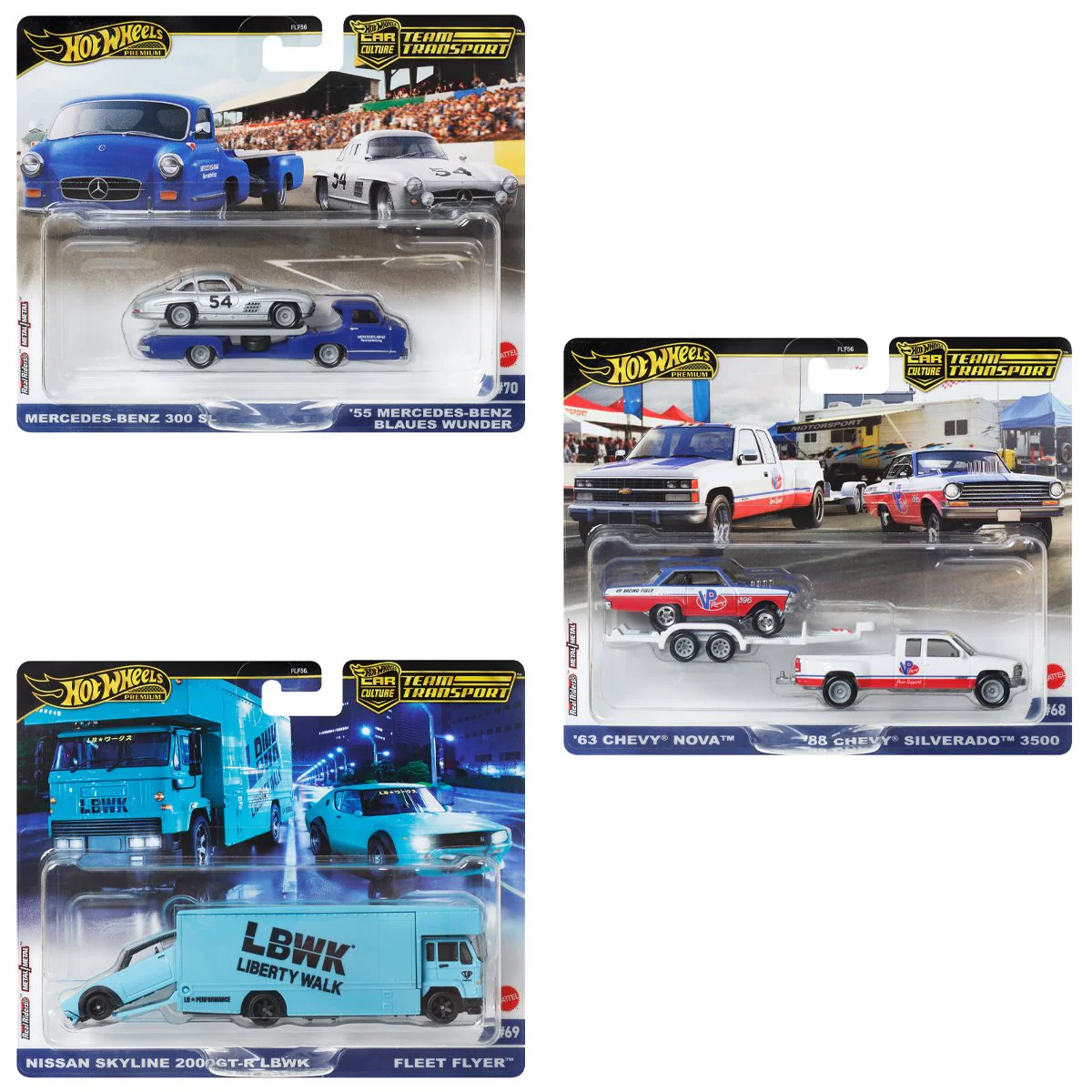 Hot Wheels 2024 Car Culture Team Transport Mix 3 (FLF56) - Image 5