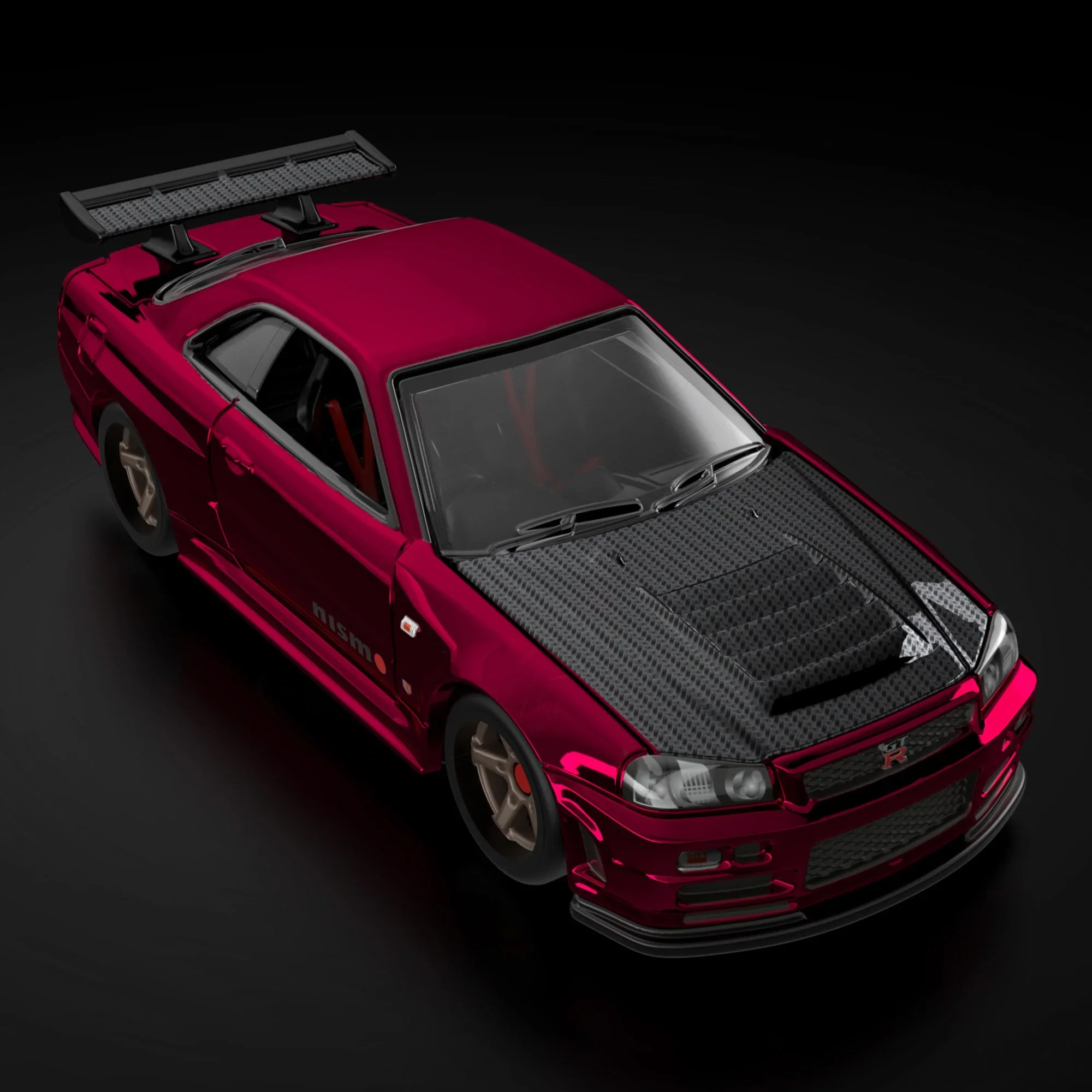 Hot Wheels 2024 Collectors Nissan Skyline GR-R BNR34 Selections - Image 4