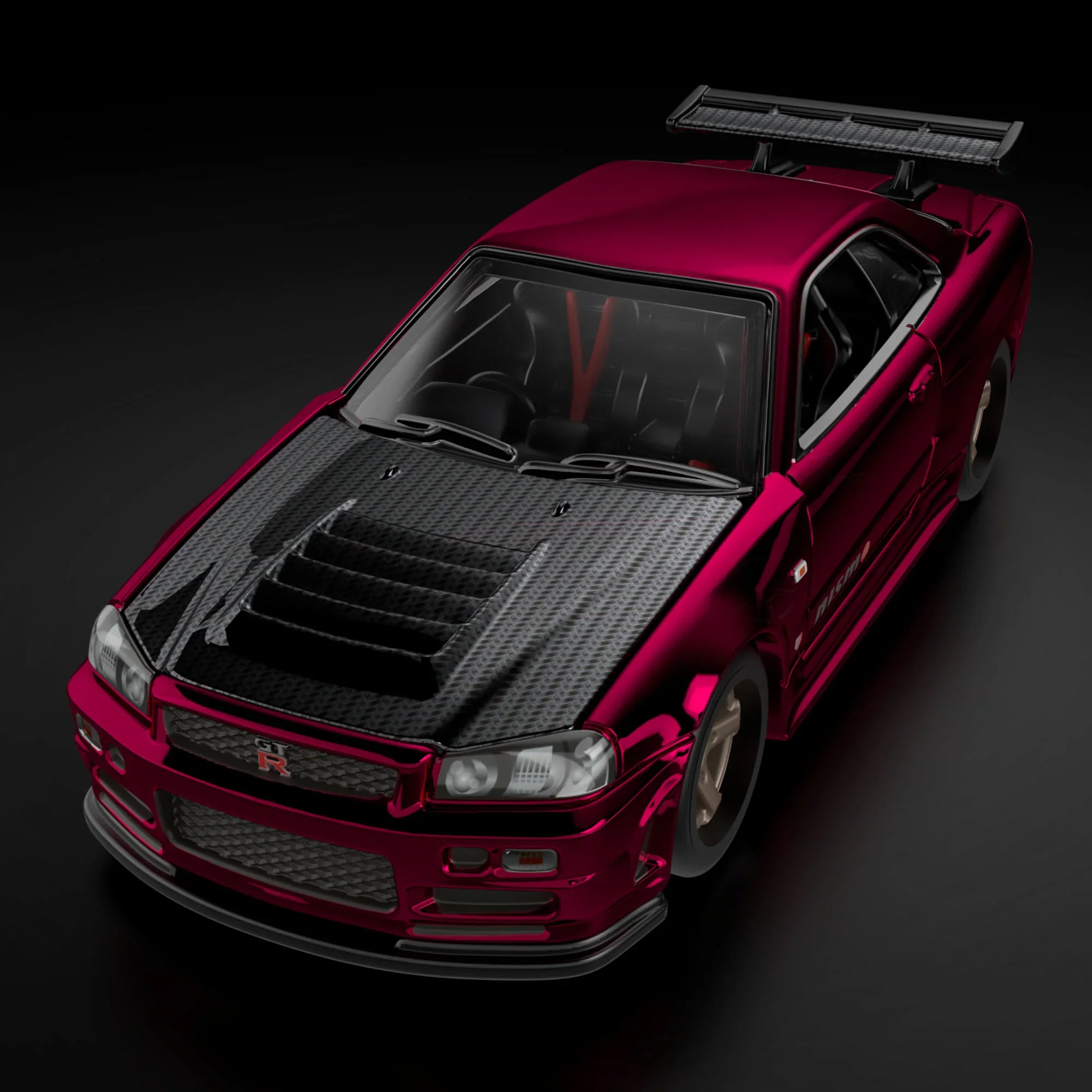 Hot Wheels 2024 Collectors Nissan Skyline GR-R BNR34 Selections - Image 9