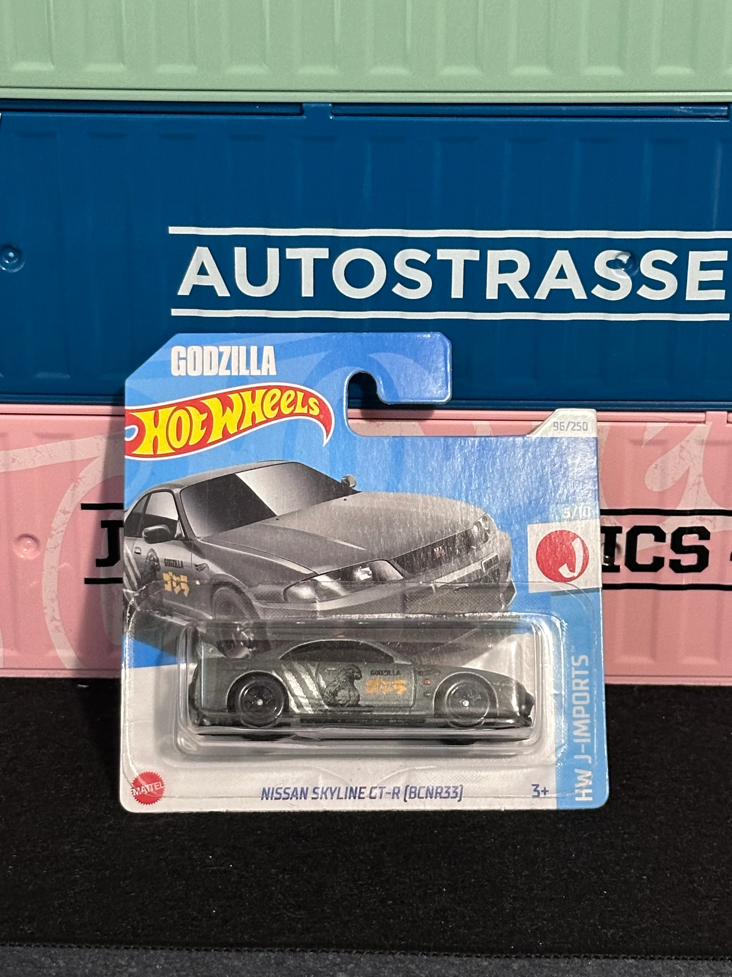 Hot Wheels 2024 "Godzilla" Nissan Skyline GT-R (BCNR33) Mainline - Image 3