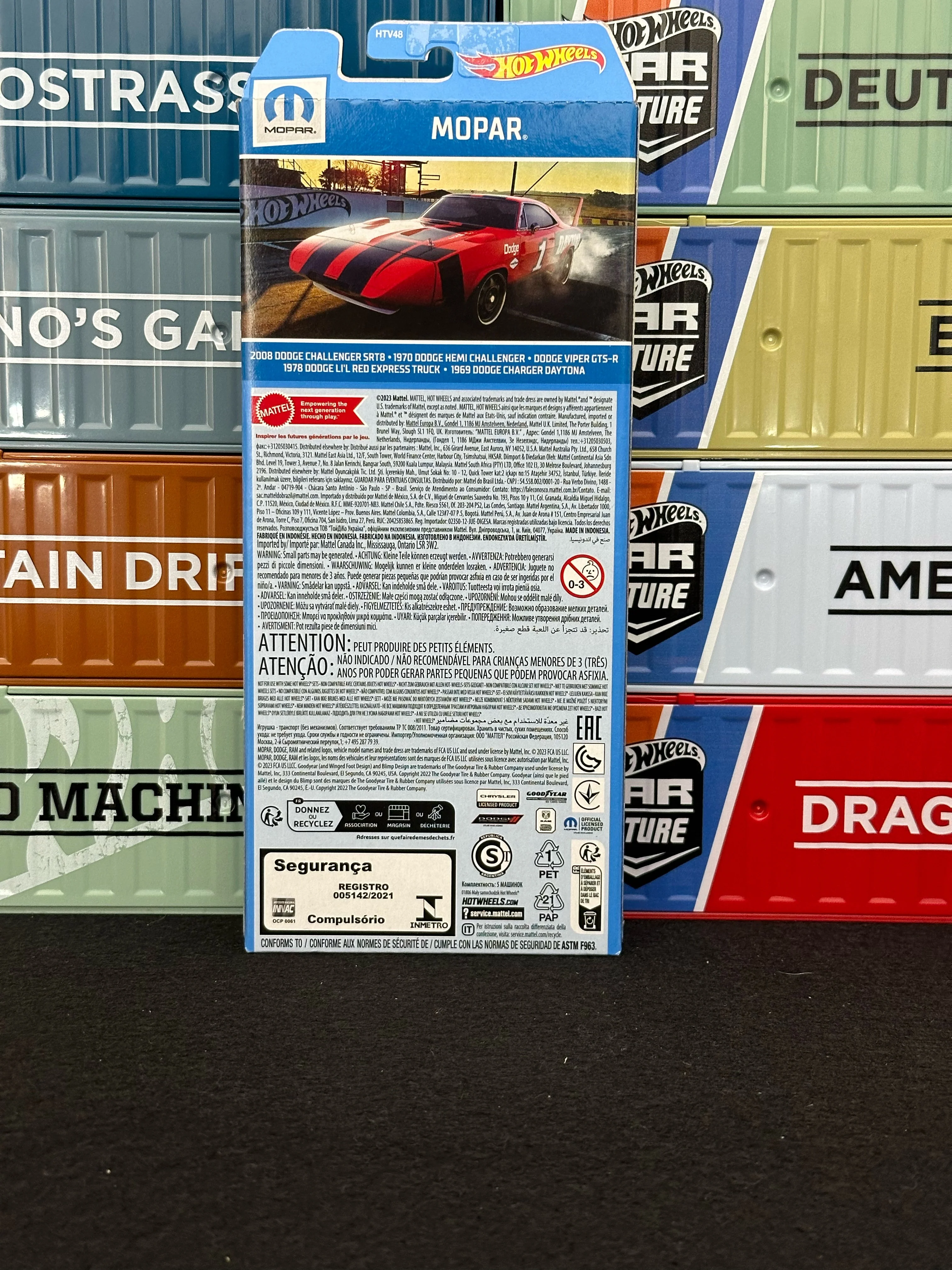 Hot Wheels 2024 HW Mopar 5 Car Pack HTV48 - Image 2