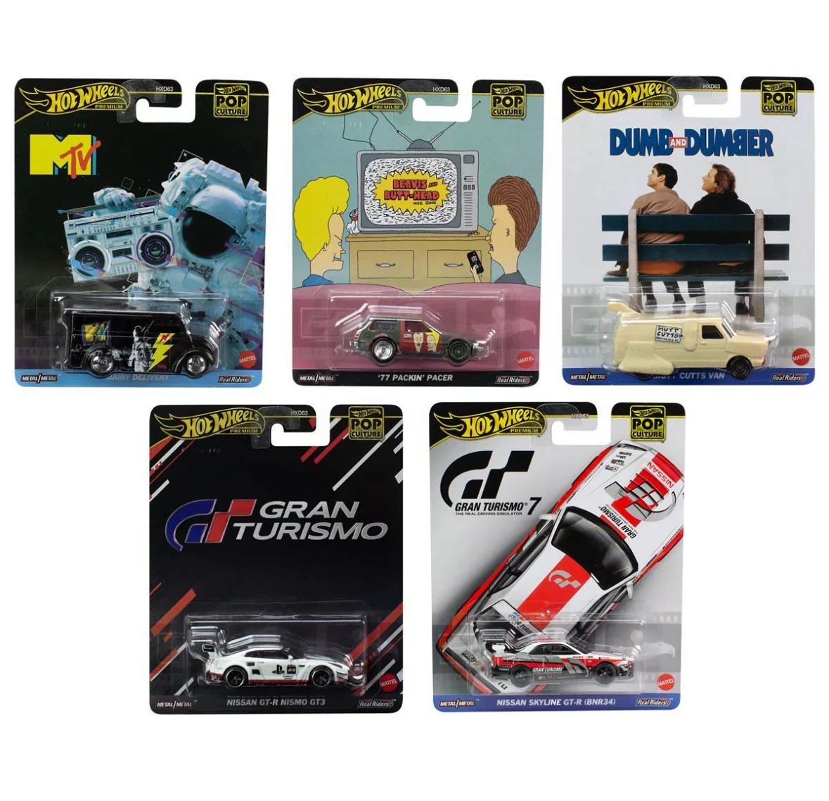 Hot Wheels 2024 Premium Pop Culture Mix 3 (HXD63) - Image 7