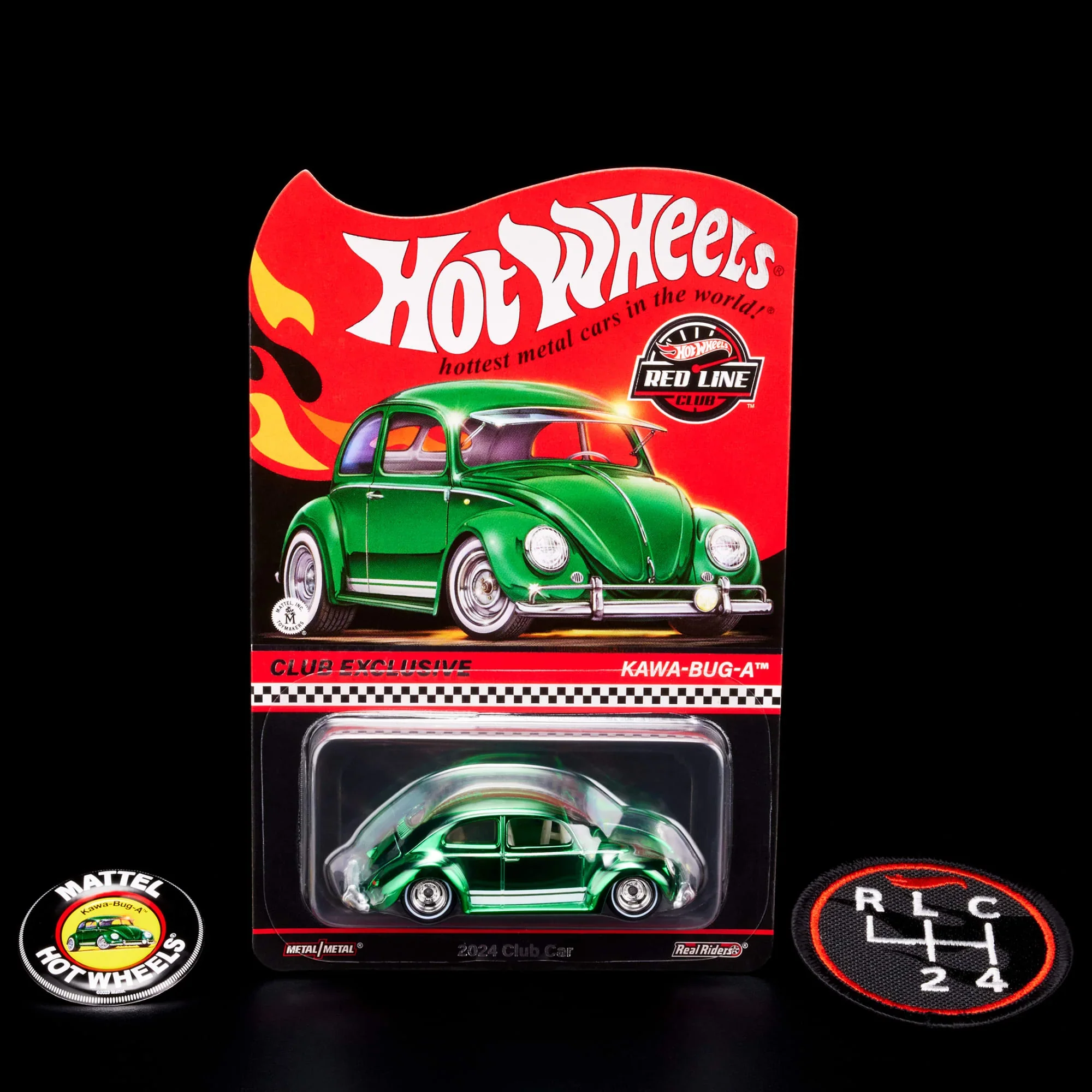 Hot Wheels 2024 RLC Membership Car VW Kawa-Bug-A Green (HWF03) - Image 22