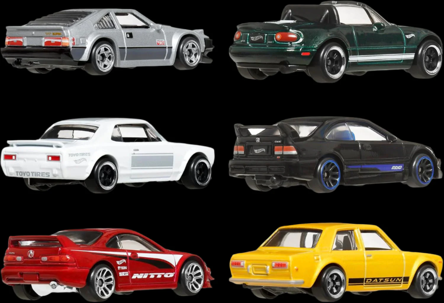 Hot Wheels 2024 Streets of Japan 6 Car Boxed Set (JBY77) - Image 6