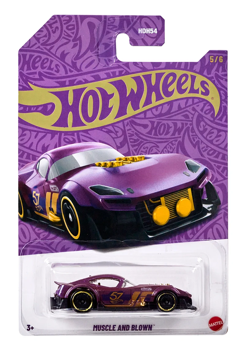Hot Wheels 2025 57th Anniversary Pearl & Chrome Mix 1 (HDH54) - Image 3