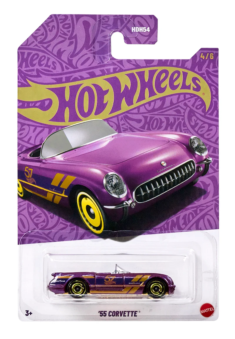 Hot Wheels 2025 57th Anniversary Pearl & Chrome Mix 1 (HDH54) - Image 4