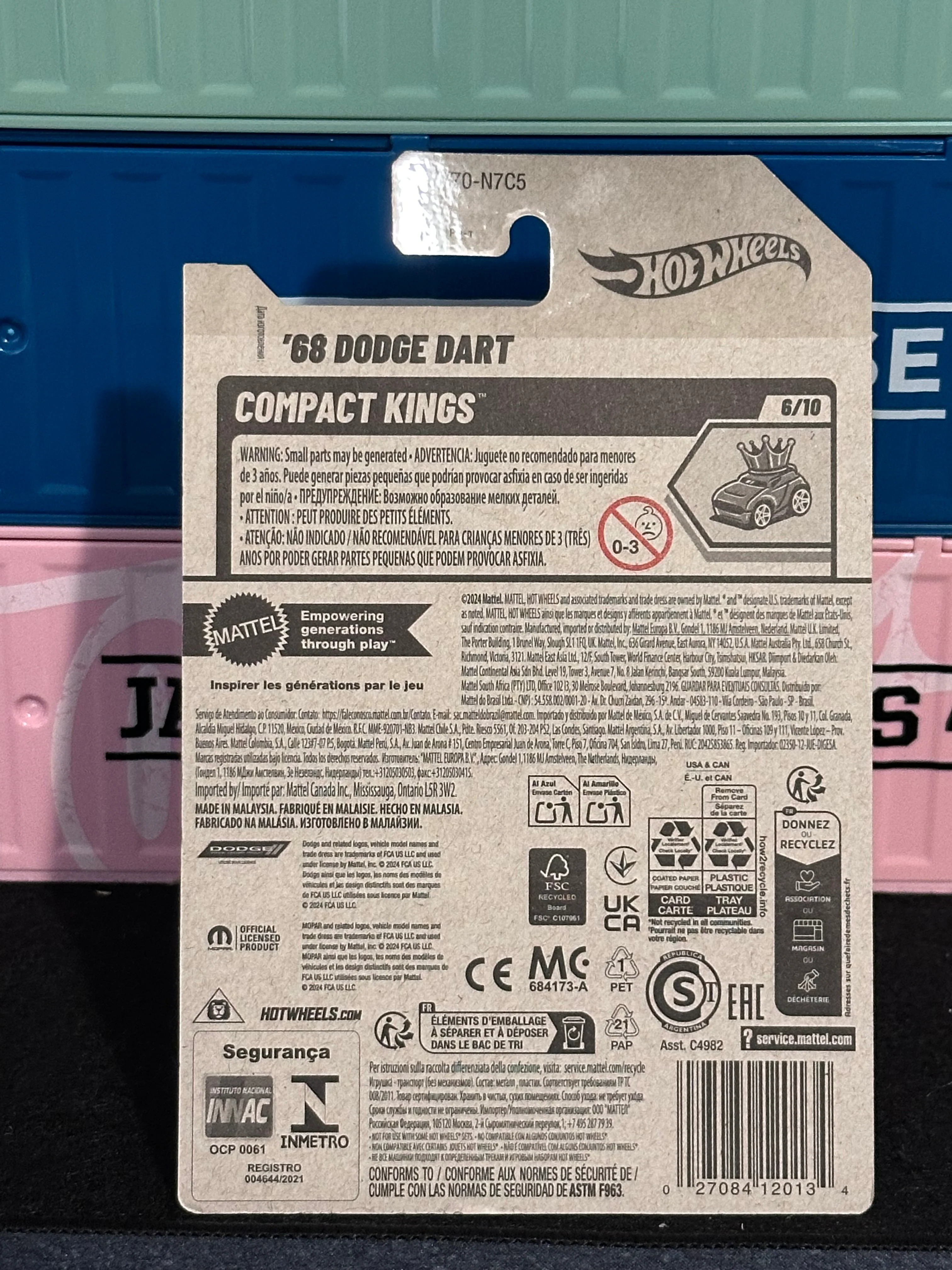 Hot Wheels 2025 '68 Dodge Dart Mainline 129/250 - Image 2