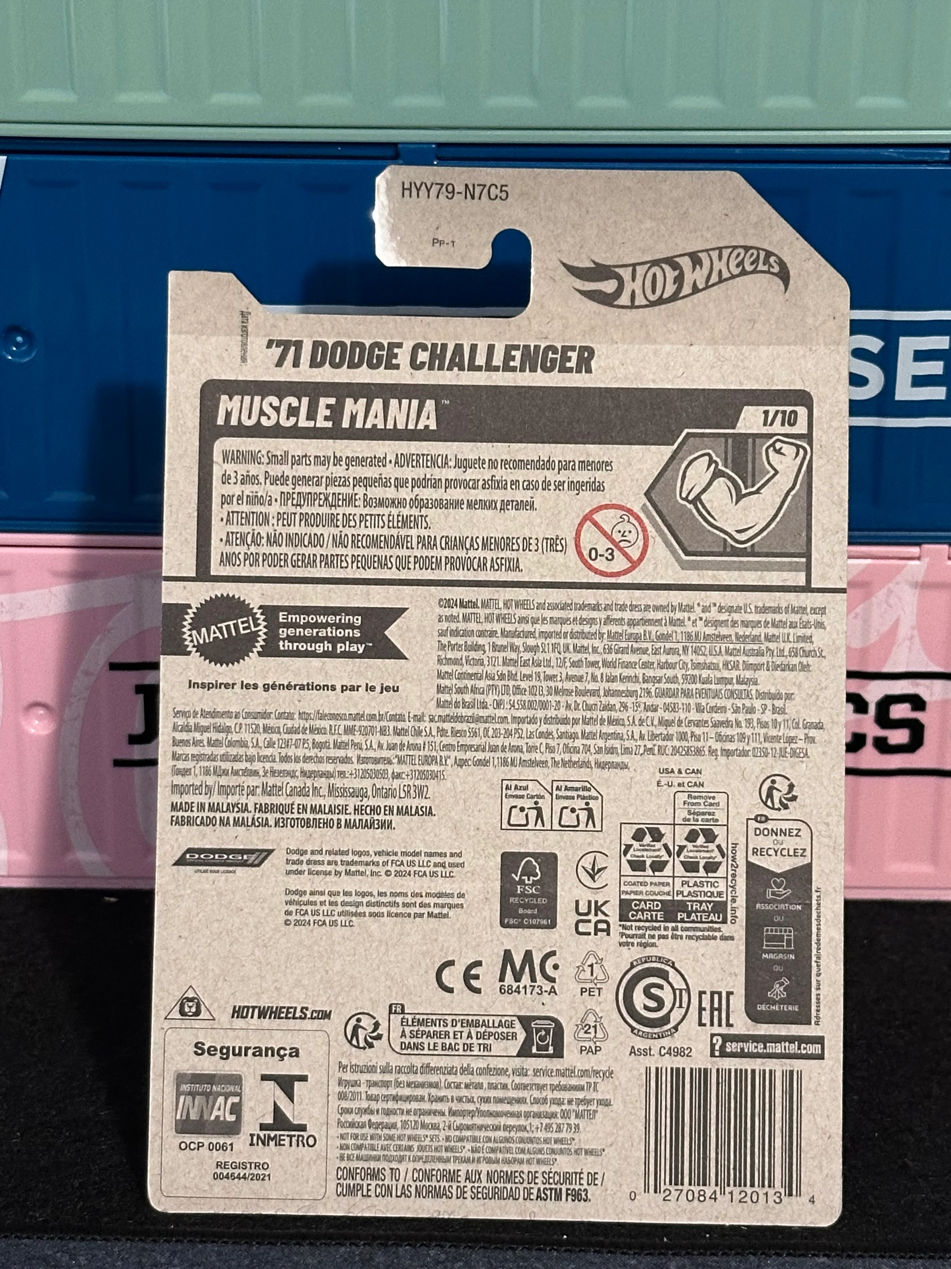 Hot Wheels 2025 '71 Dodge Challenger Mainline 131/250 - Image 2