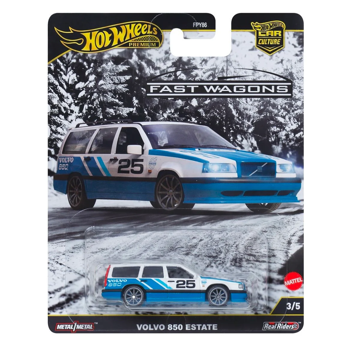 Hot Wheels 2025 Car Culture Fast Wagons (FPY86) - Image 5