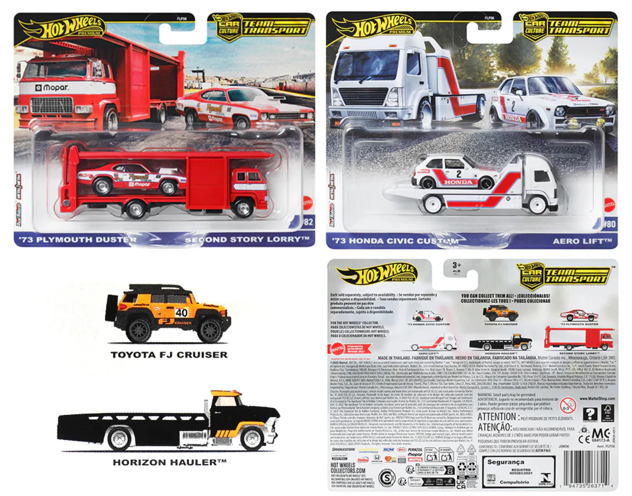 Hot Wheels 2025 Car Culture Team Transport Mix G (FLF56) - Image 3