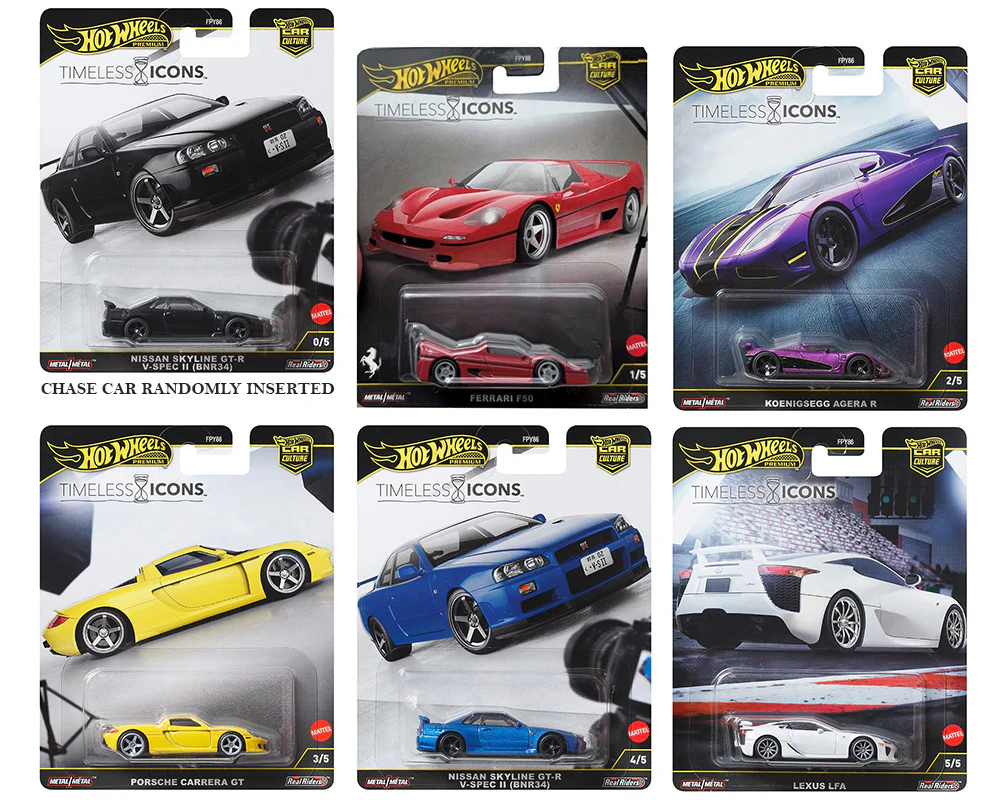 Hot Wheels 2025 Car Culture Timeless Icons (FPY86) - Image 4