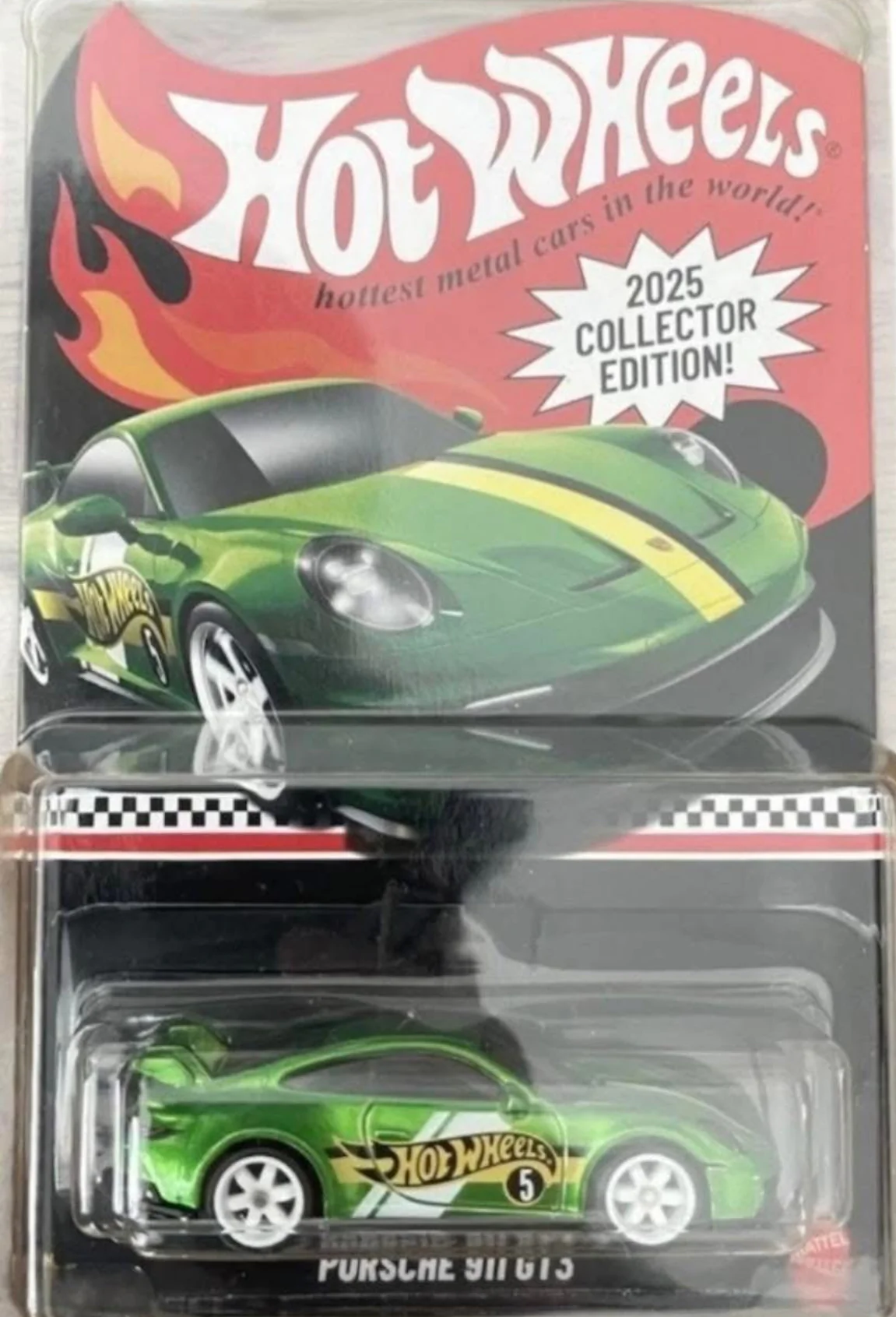 Hot Wheels 2025 Collector Edition Porsche 911 GT3 - Image 3