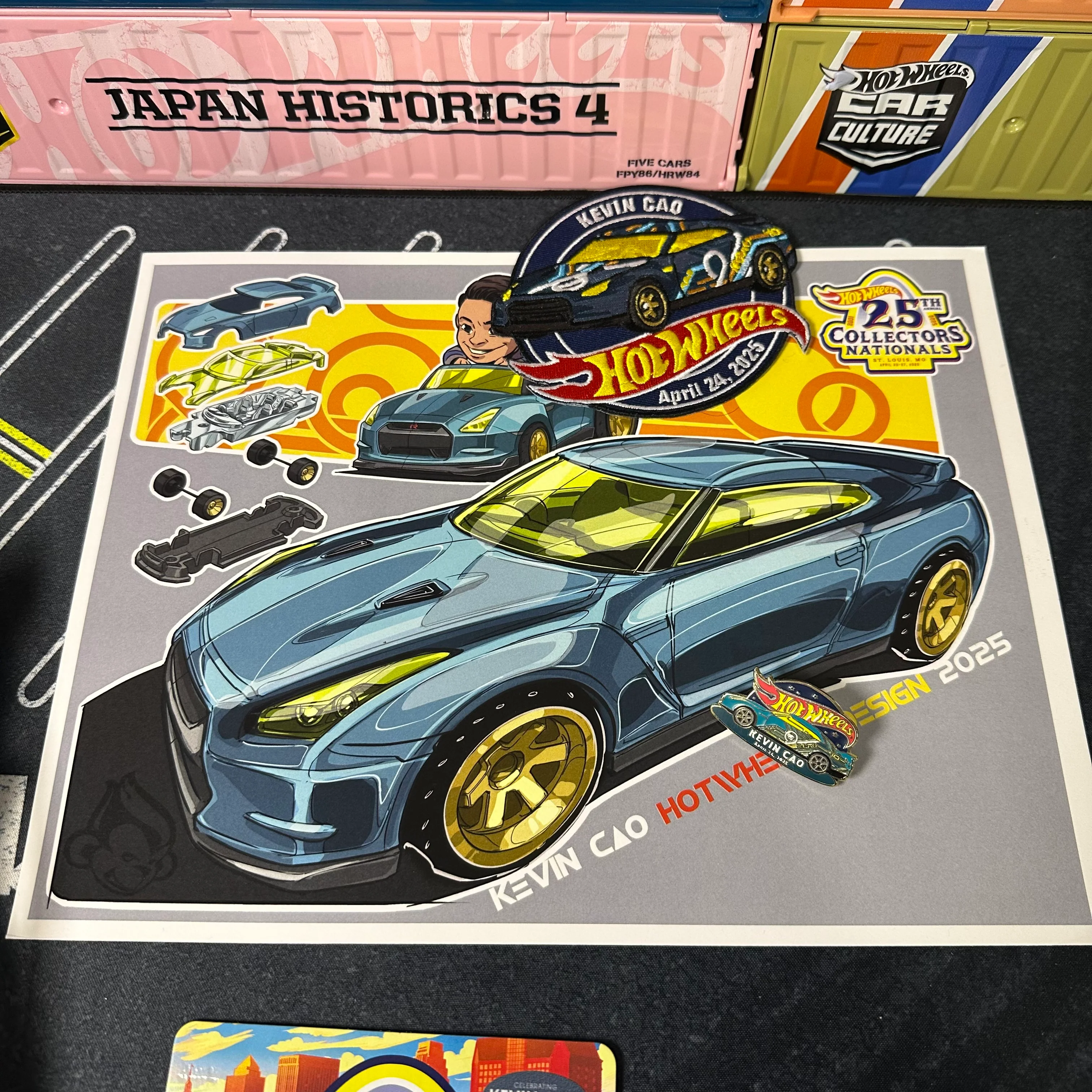 Hot Wheels 2025 Collectors Nationals Nissan Skyline Full Dinner Set - Image 7