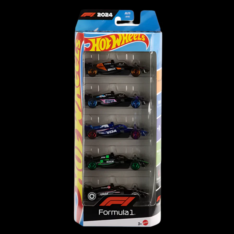 Hot Wheels 2025 F1 Formula 1 5 Car Pack JBJ78 - Image 4