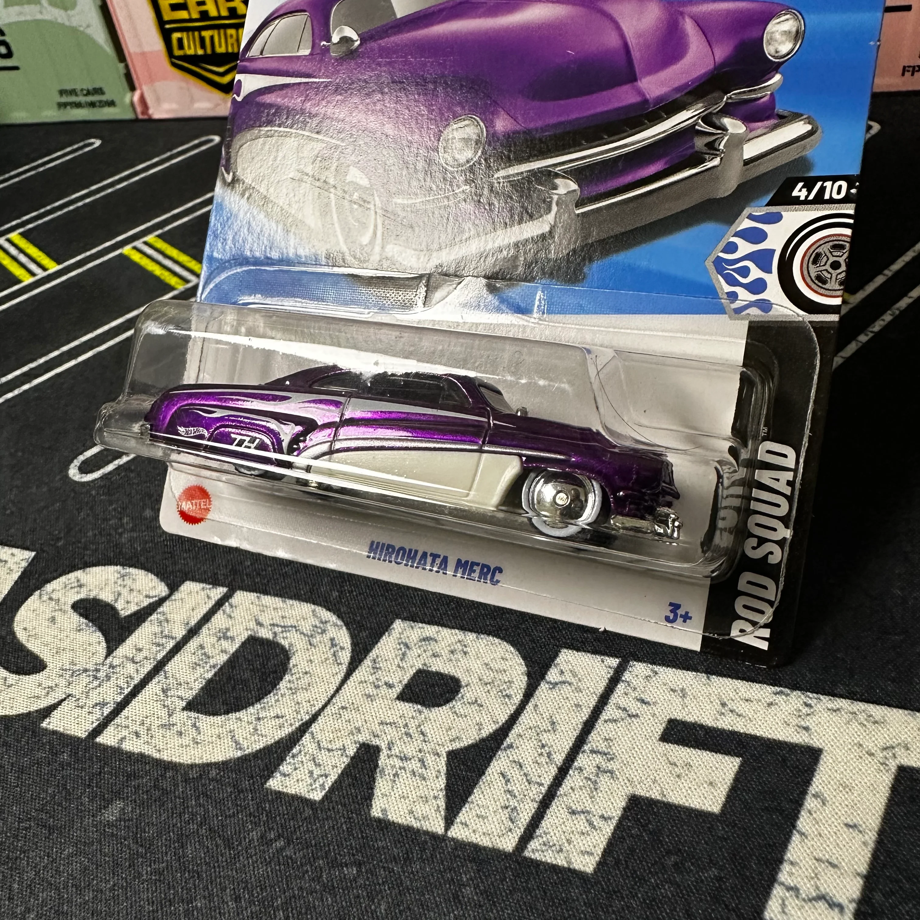 Hot Wheels 2025 Hirohata Merc Super Treasure Hunt - Image 4