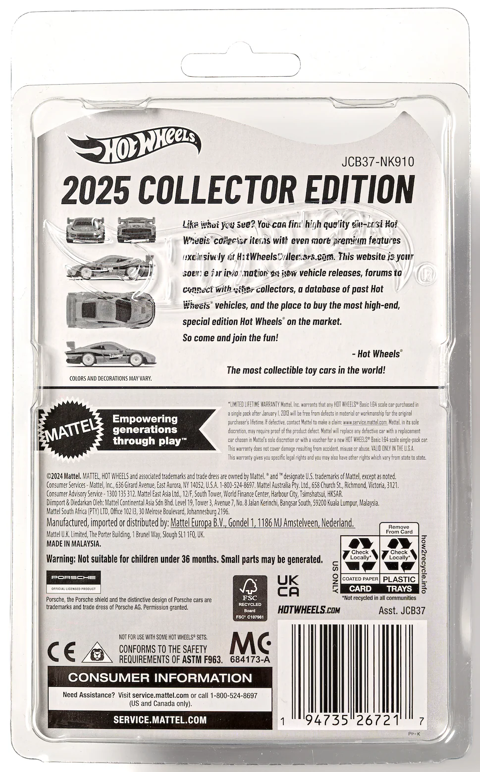 Hot Wheels 2025 Legends Tour Porsche 935 - Image 4