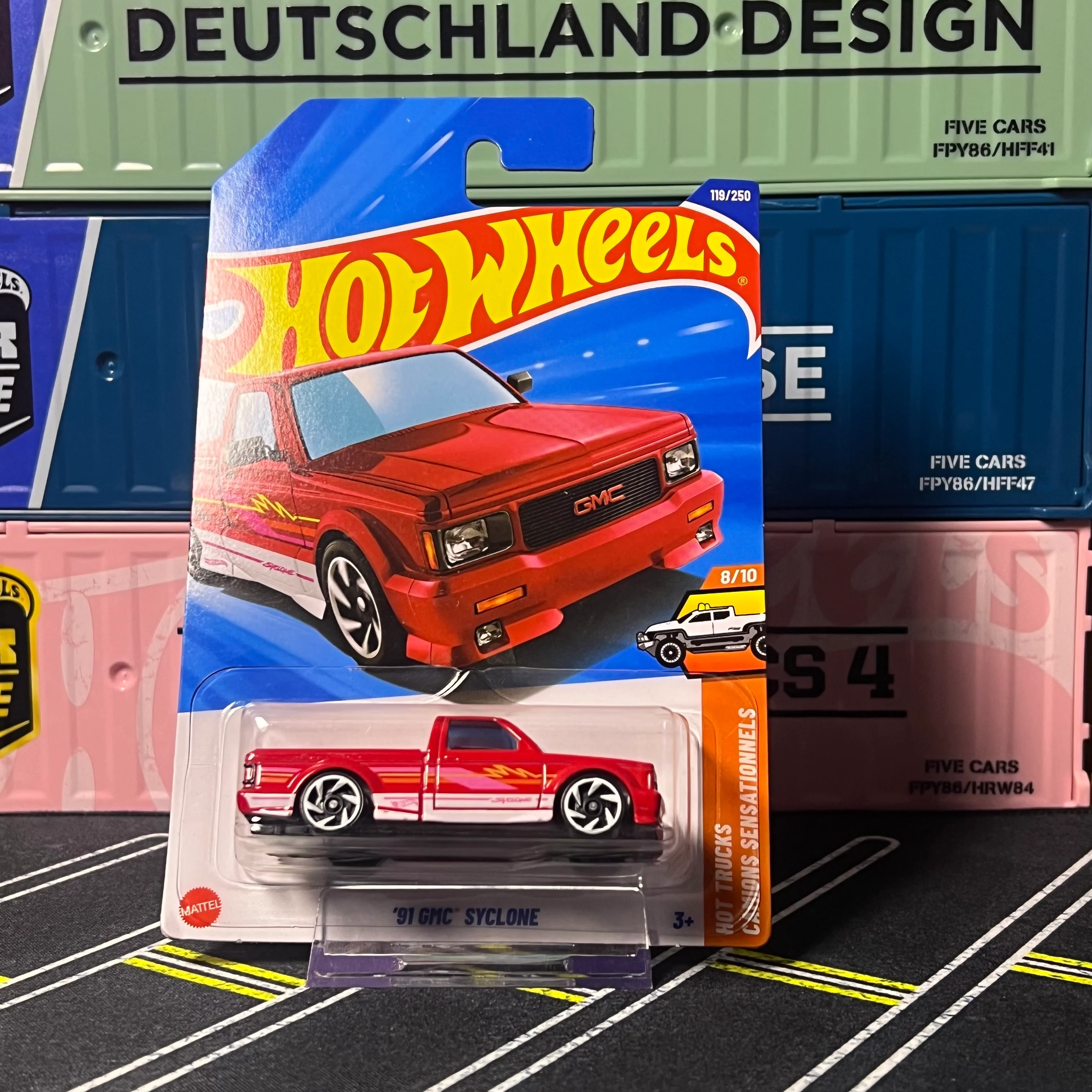 Hot Wheels 2025 Mainline '91 GMC Syclone 119/250 - Image 2