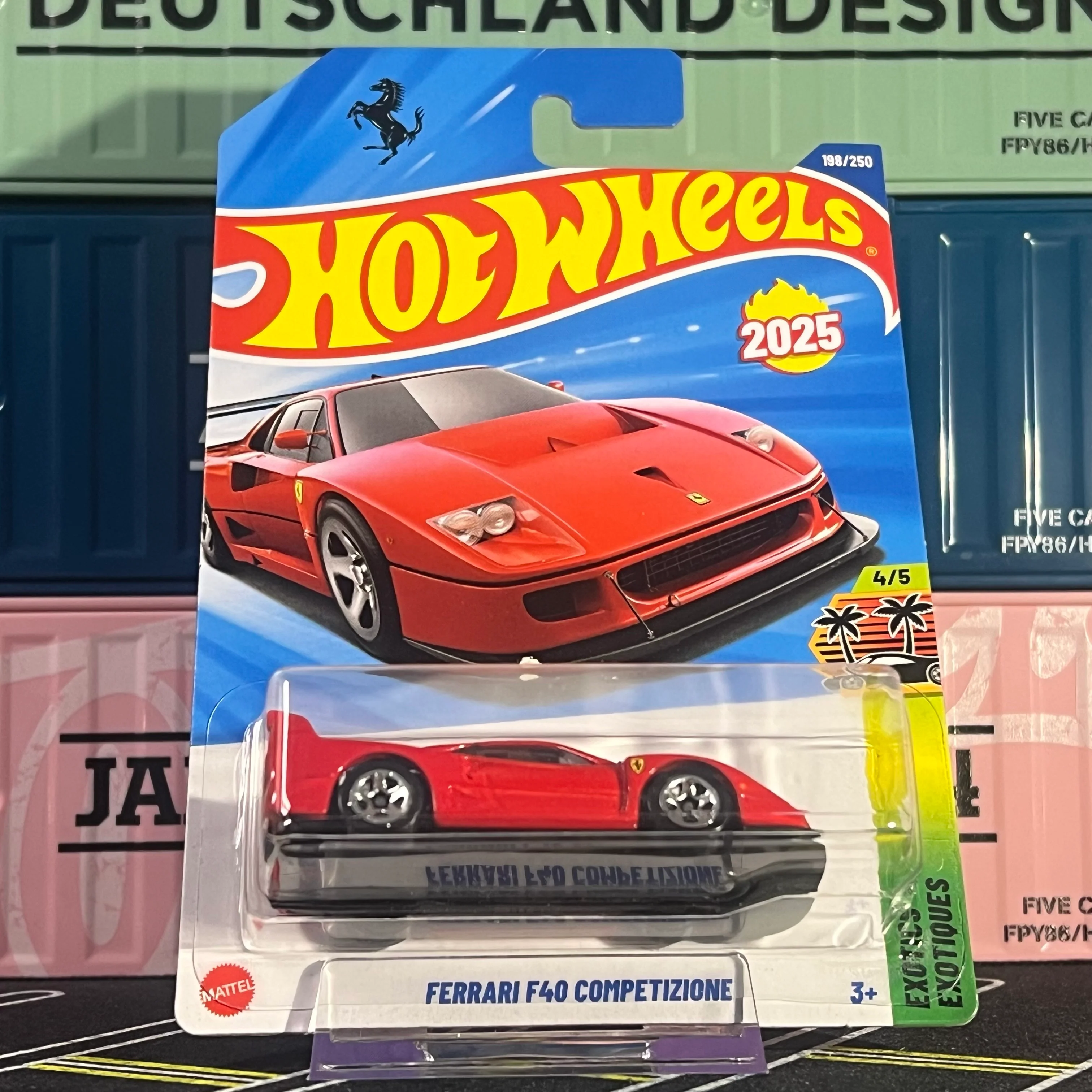 Hot Wheels 2025 Mainline Ferrari F40 Competizione 198/250 - Image 2