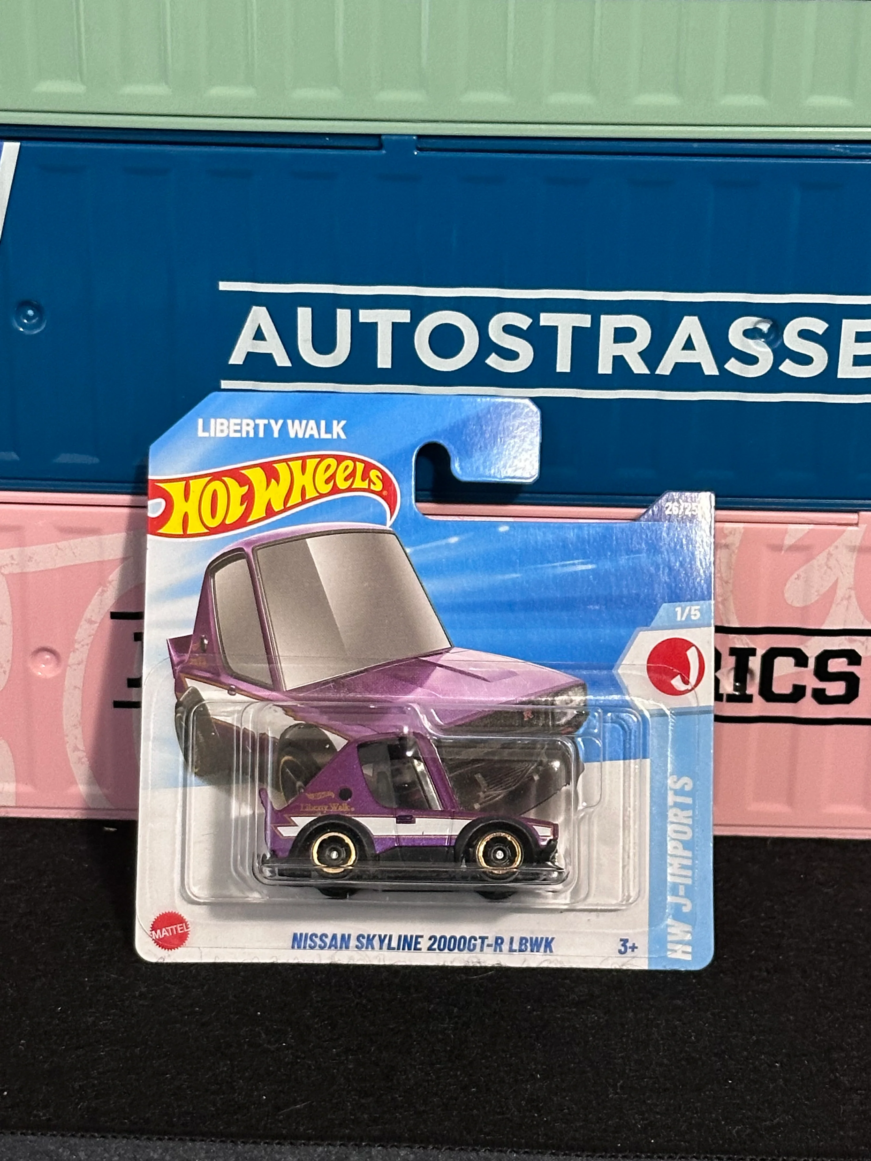 Hot Wheels 2025 Nissan Skyline 2000GT-R LBWK Tooned Mainline 26/250 - Image 3