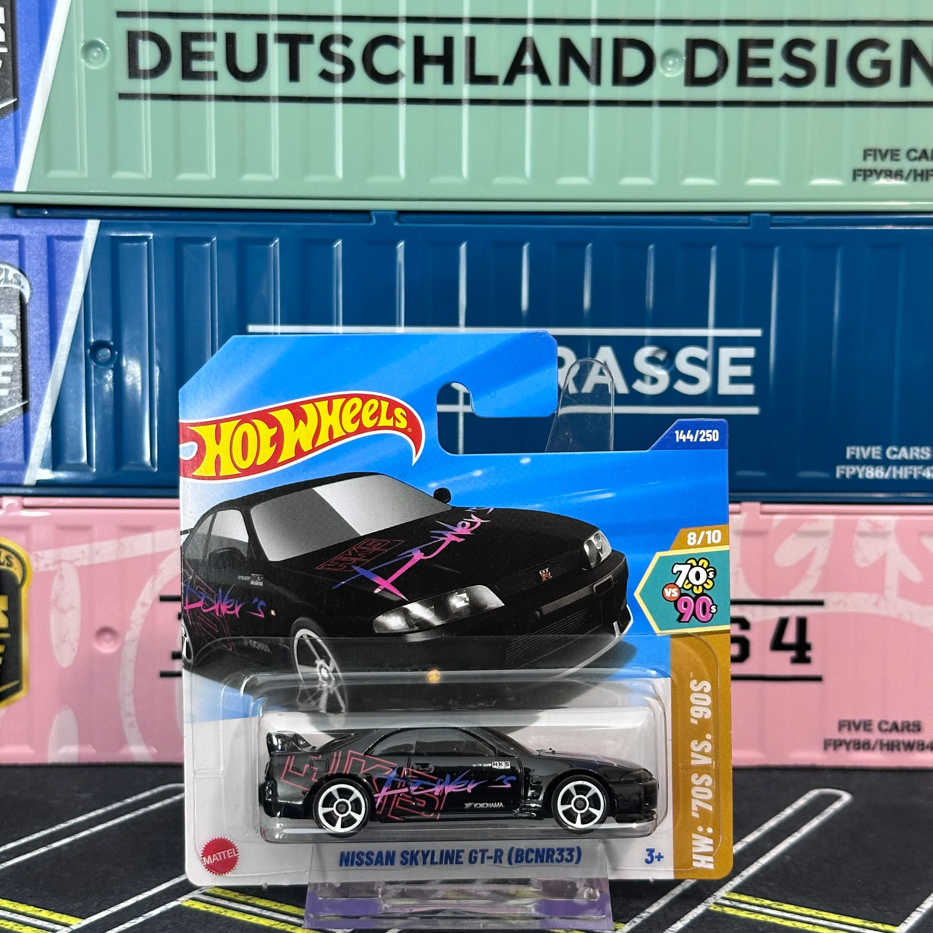 Hot Wheels 2025 Nissan Skyline GT-R (BCNR33) Mainline 144/250 - Image 2