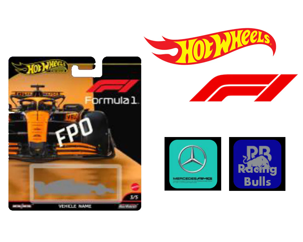 *PREORDER* Hot Wheels 2025 Premium F1 Racing - MIX 3 (HRV11) - Image 2