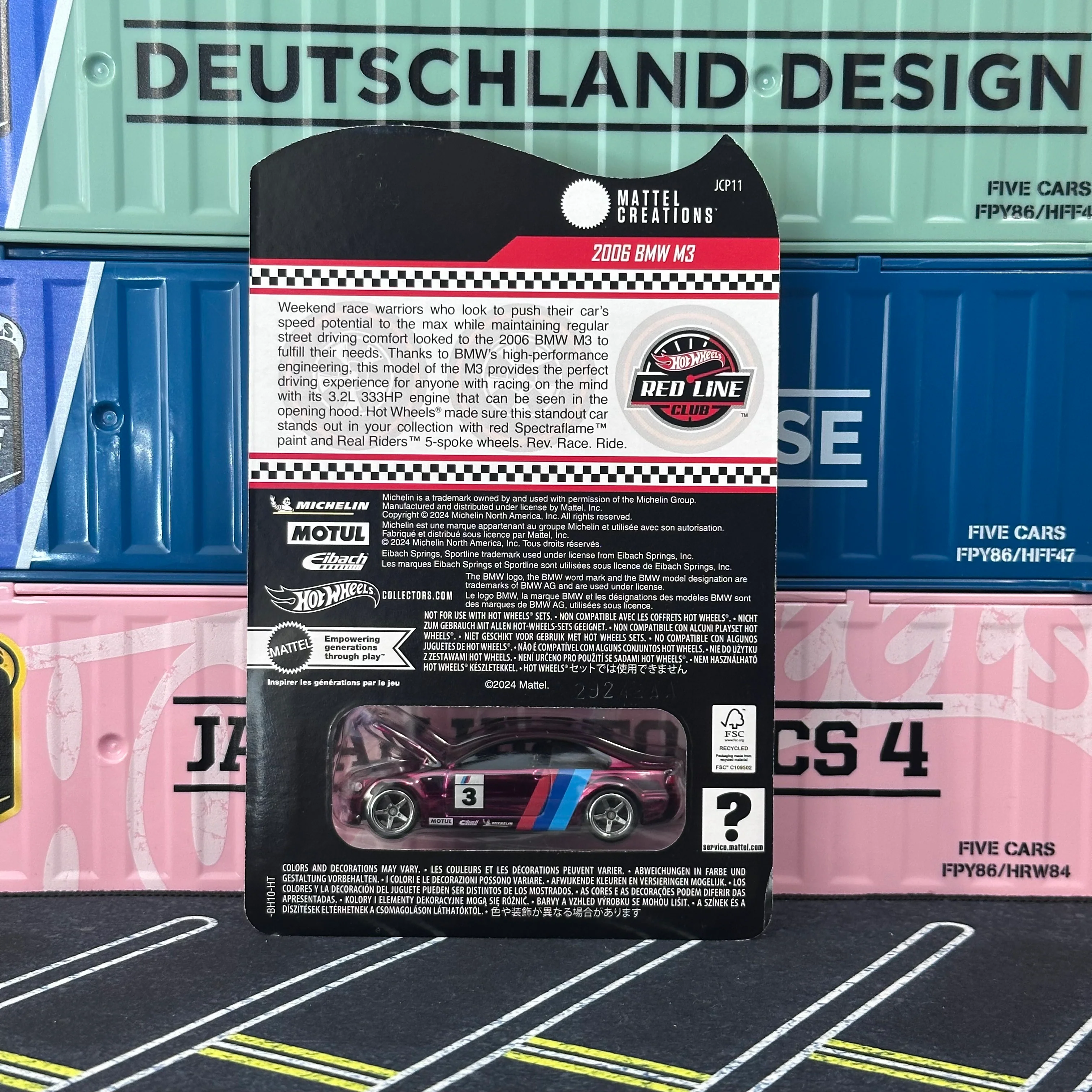 Hot Wheels 2025 RLC 2006 BMW M3 - Image 3