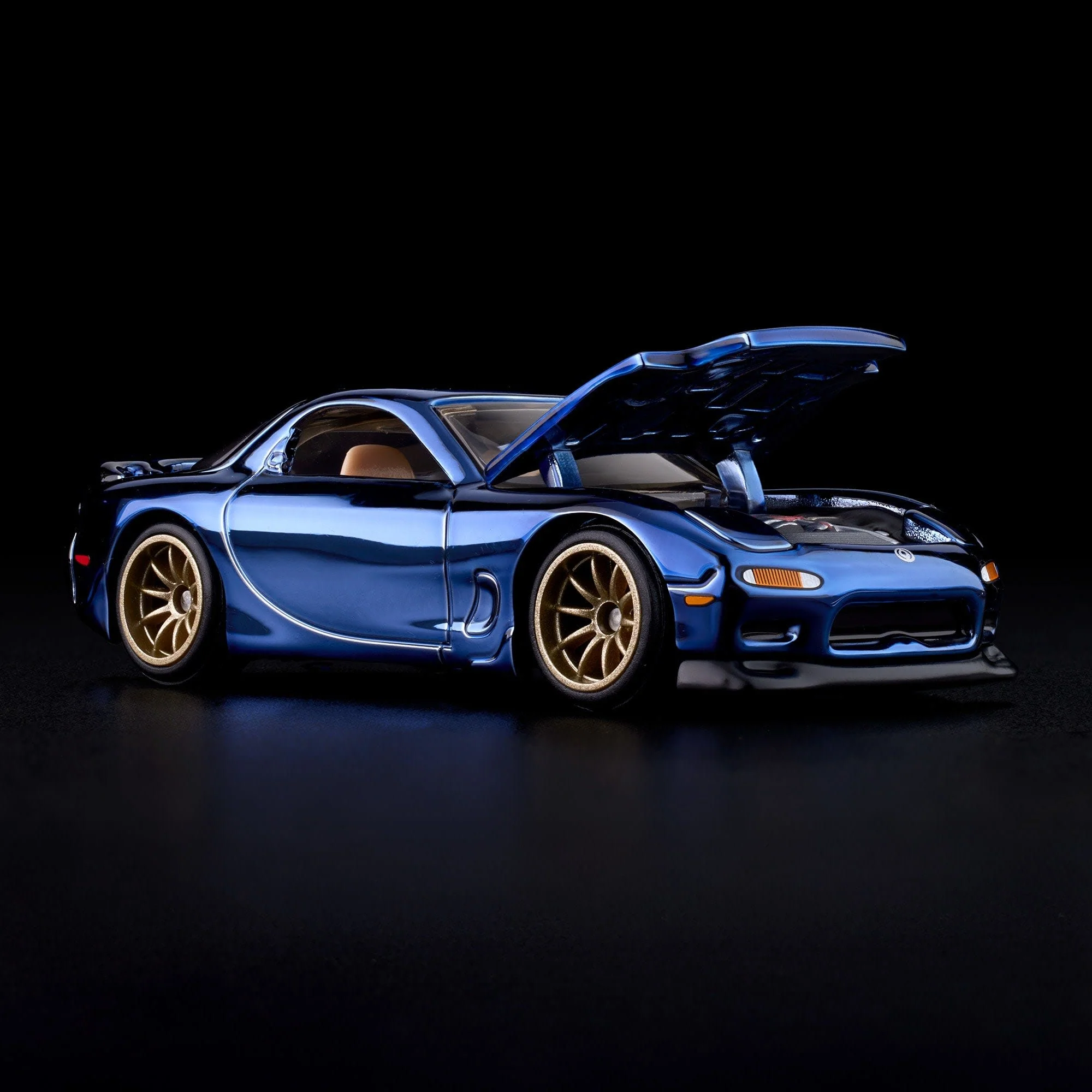 Hot Wheels 2025 RLC Exclusive 1993 Mazda RX-7 R1 Steel Blue - Image 2
