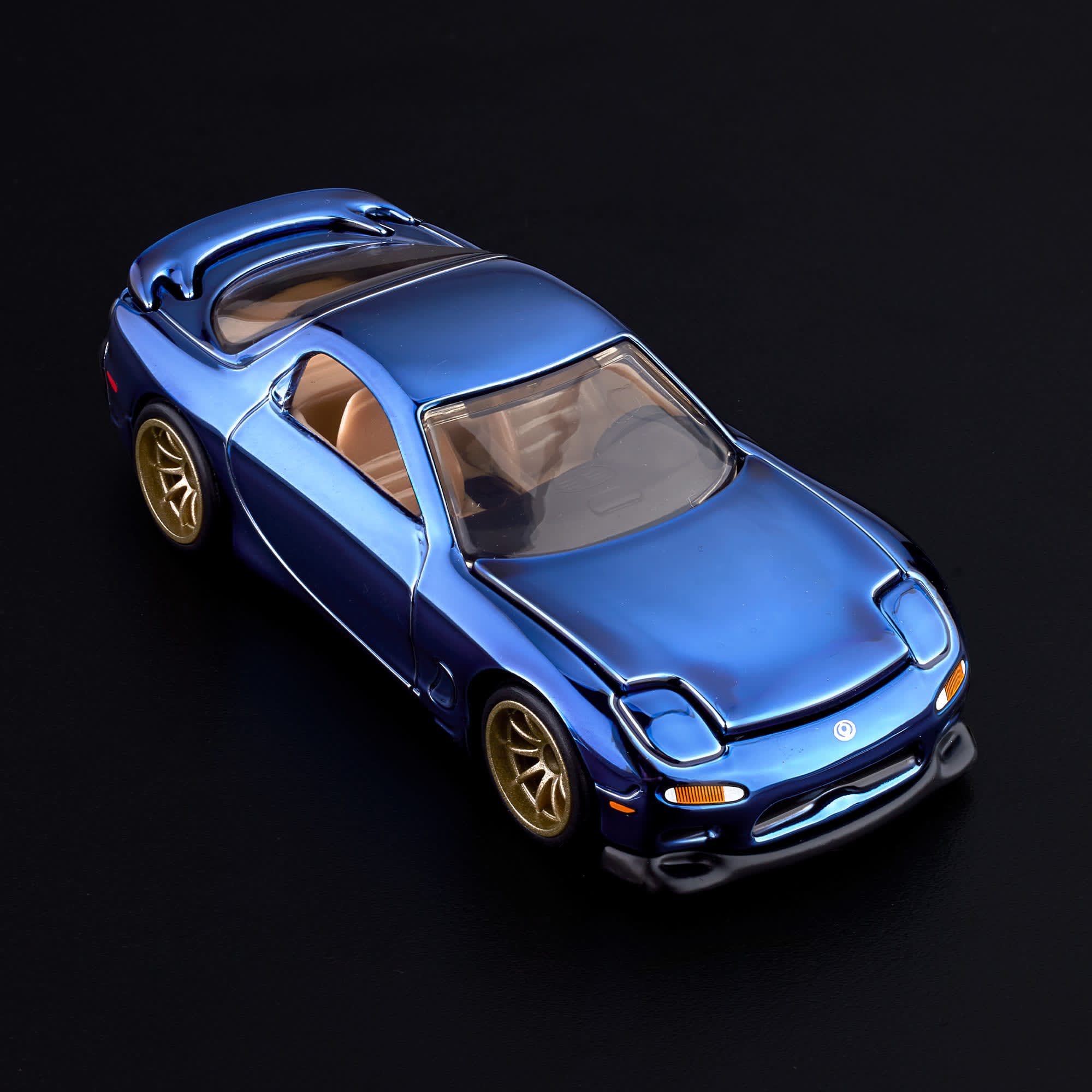 Hot Wheels 2025 RLC Exclusive 1993 Mazda RX-7 R1 Steel Blue - Image 4