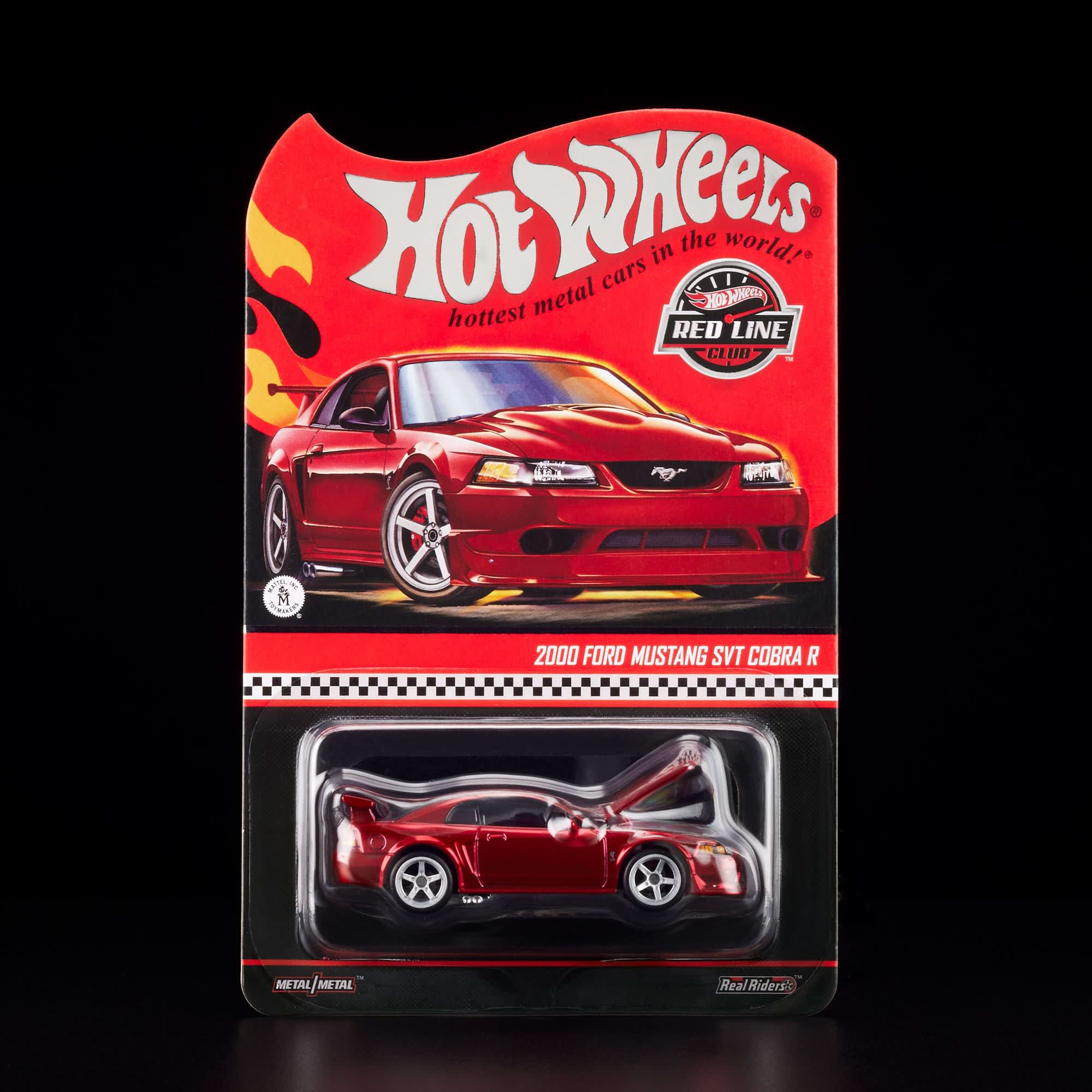 Hot Wheels 2025 RLC Exclusive 2000 Ford Mustang SVT Cobra R bright red - Image 7