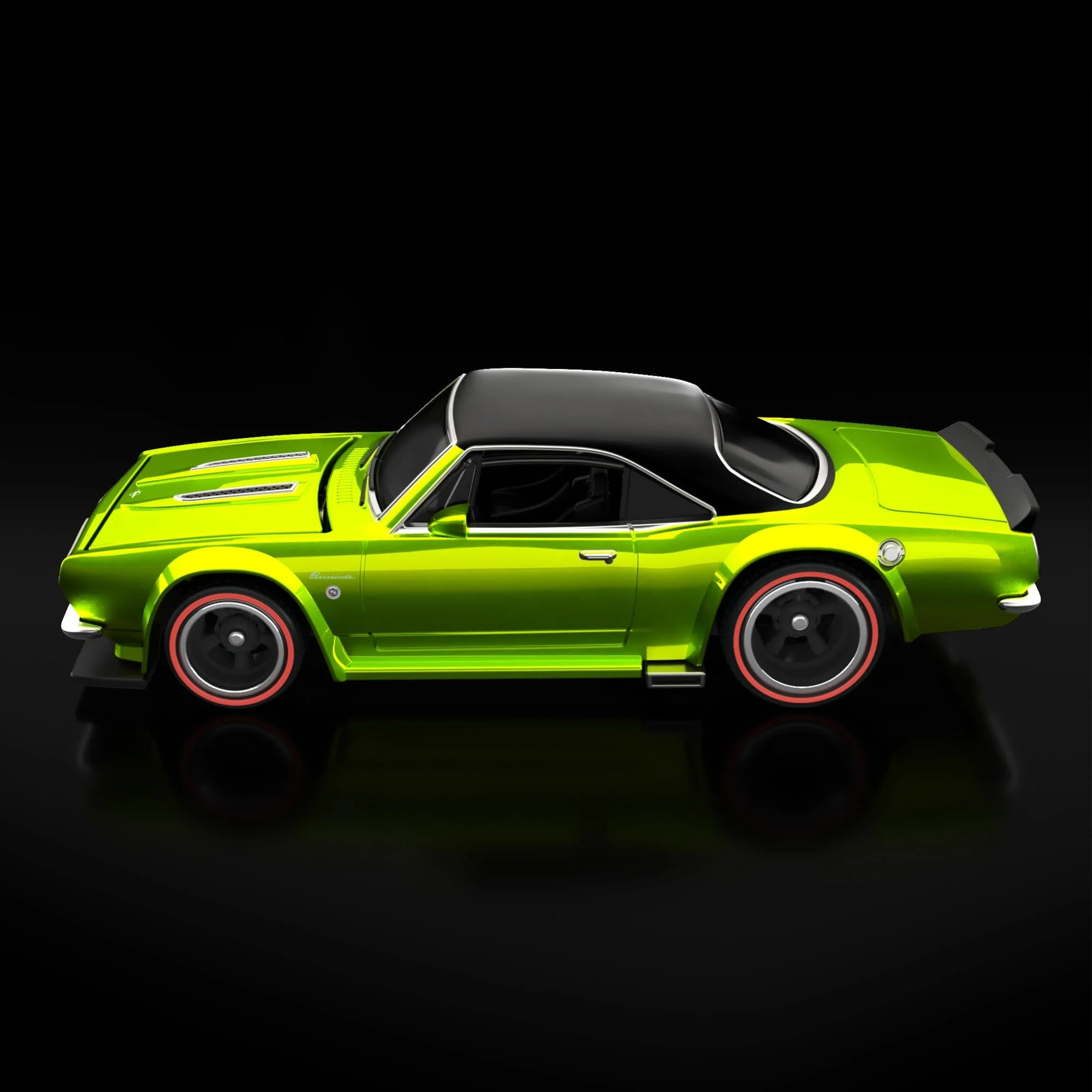 Hot Wheels 2025 RLC Exclusive sELECTIONs 1968 Custom Plymouth Barracuda antifreeze - Image 3