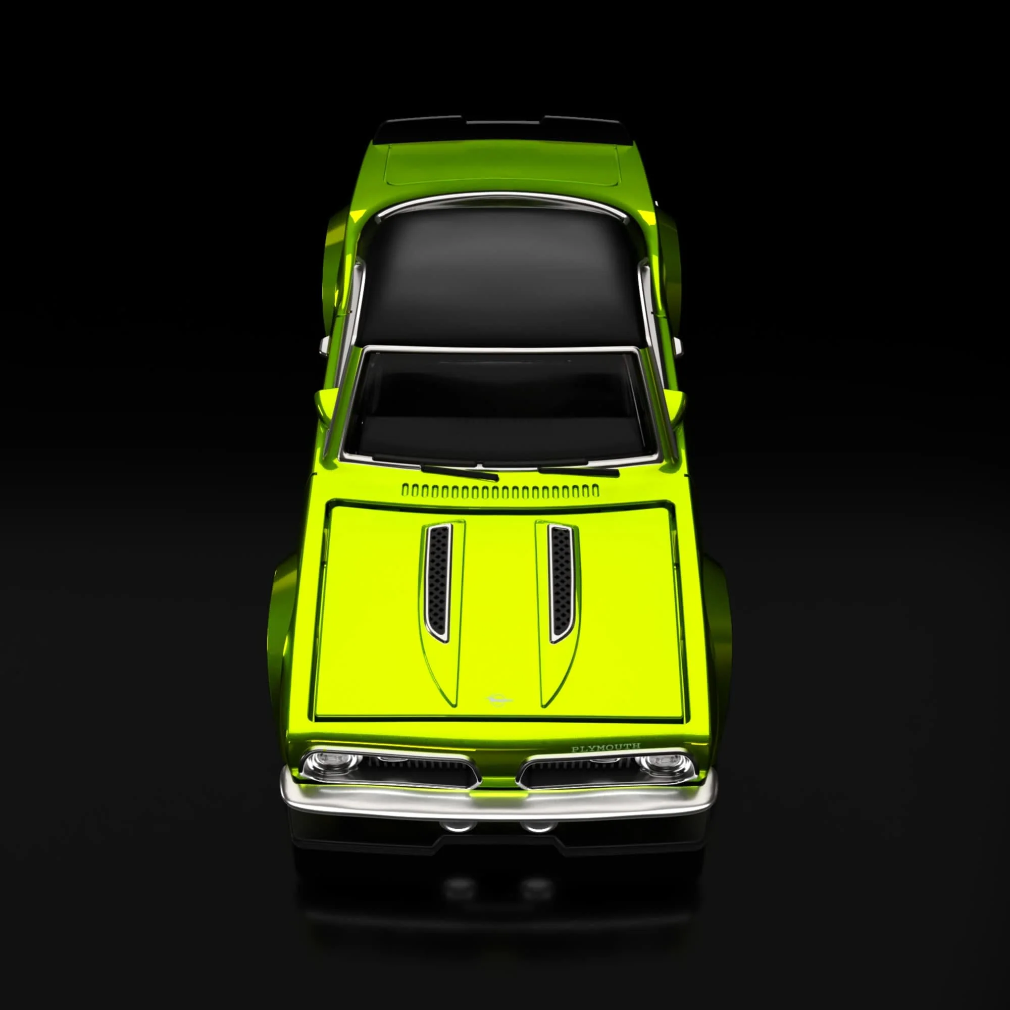 Hot Wheels 2025 RLC Exclusive sELECTIONs 1968 Custom Plymouth Barracuda antifreeze - Image 5